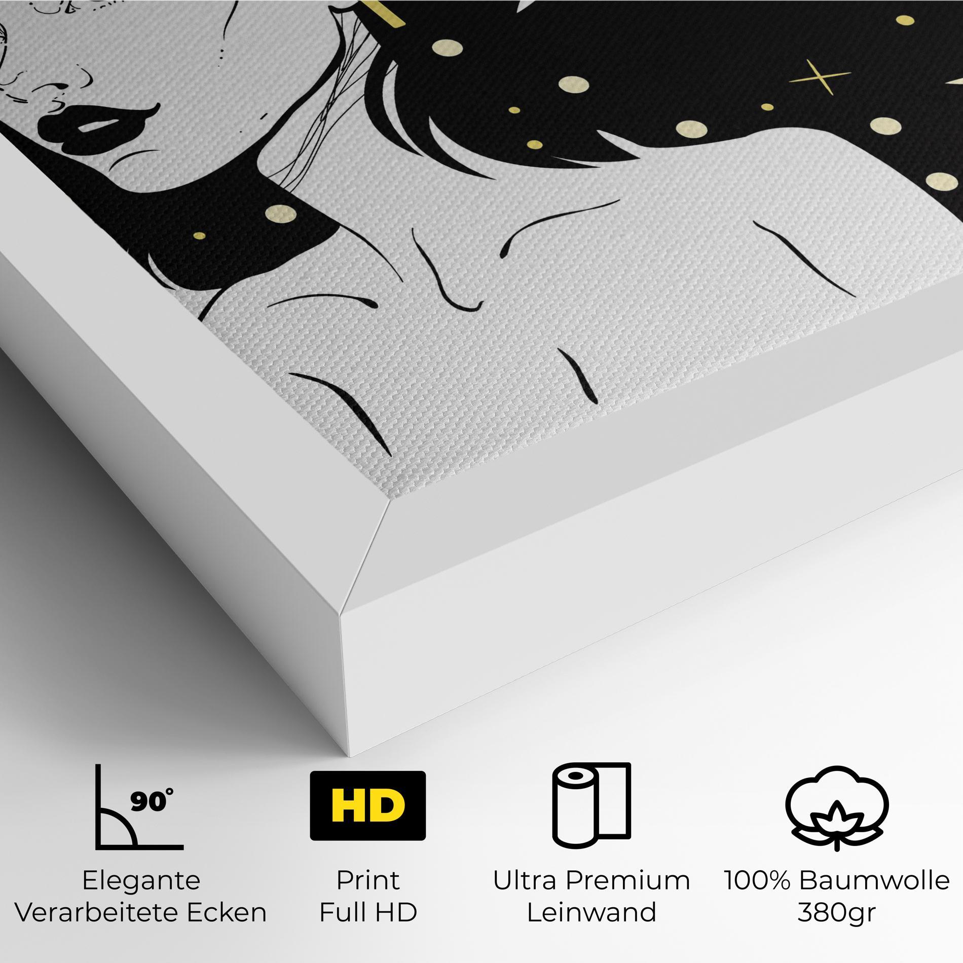 Leinwandbild Night Witch mockup 4