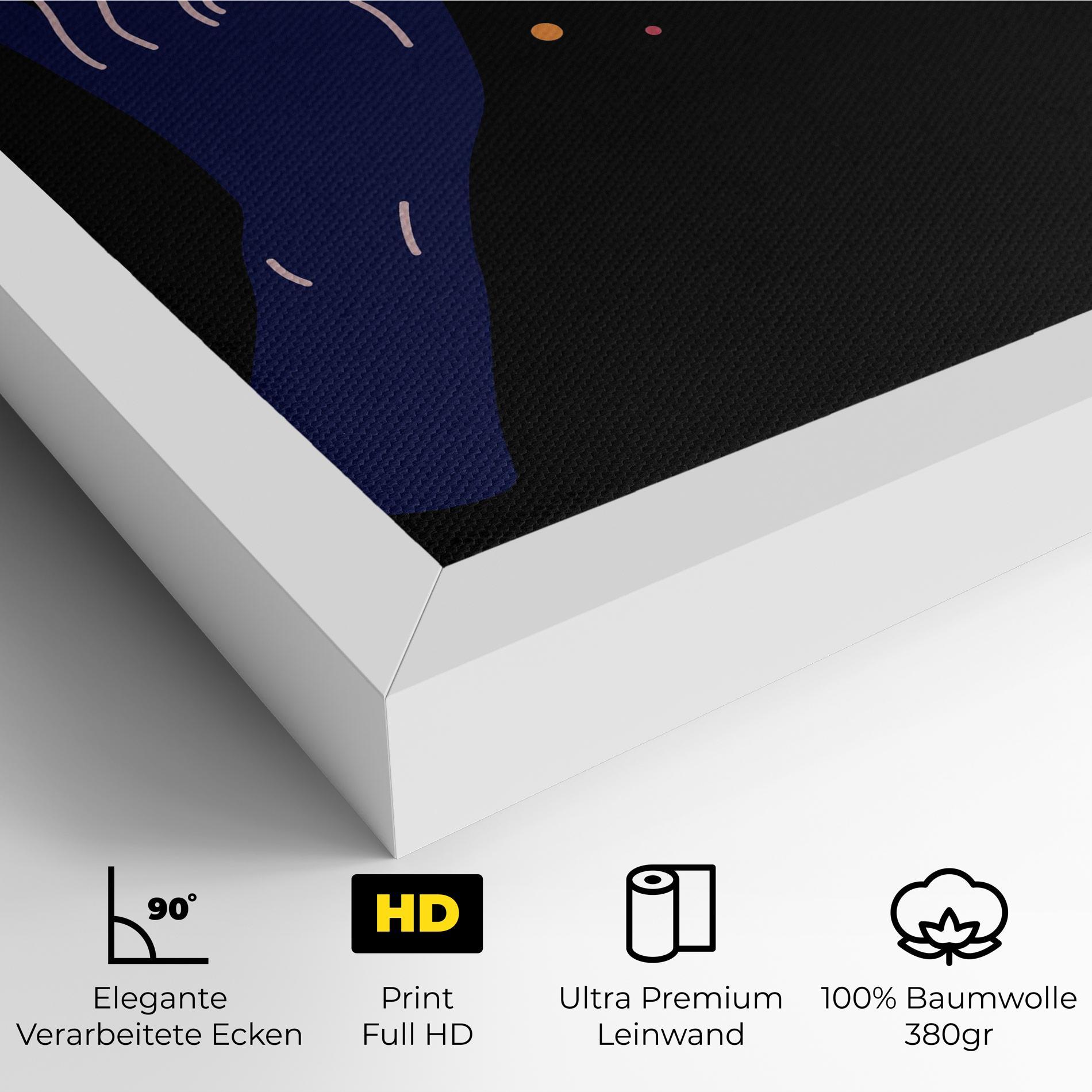 Leinwandbild Pretty Hands Witch mockup 4