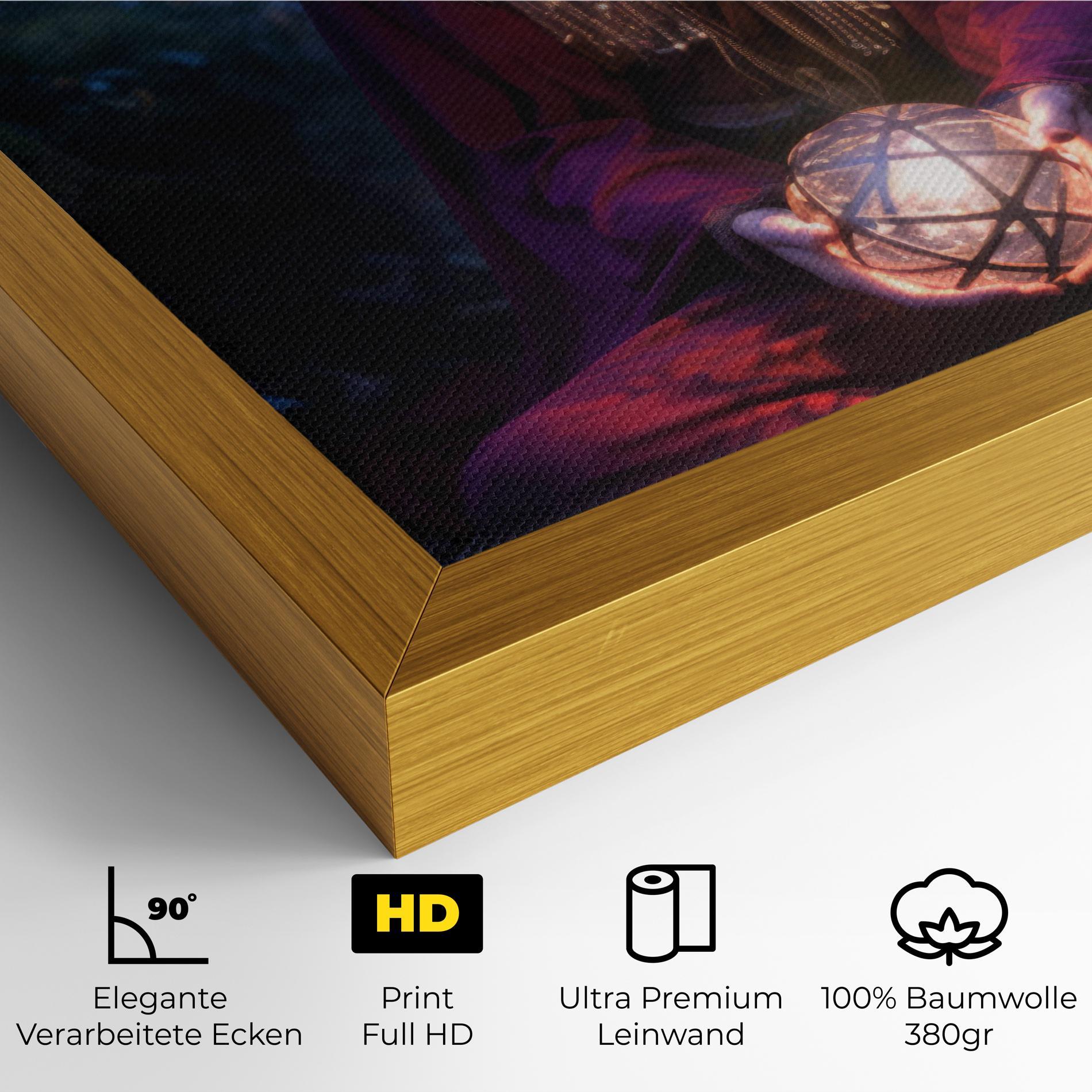 Leinwandbild Garden Witch mockup 4