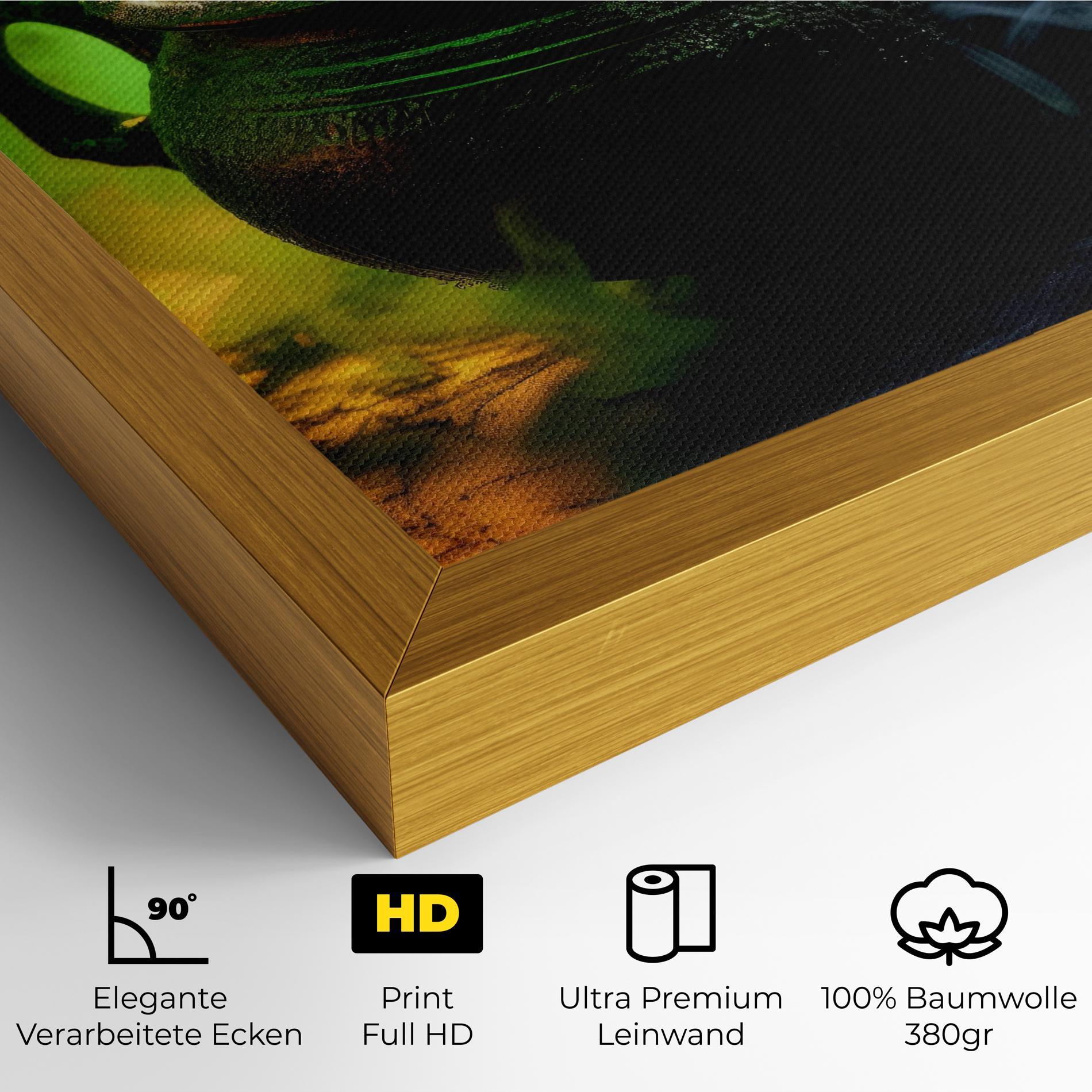 Leinwandbild Green Portion mockup 4