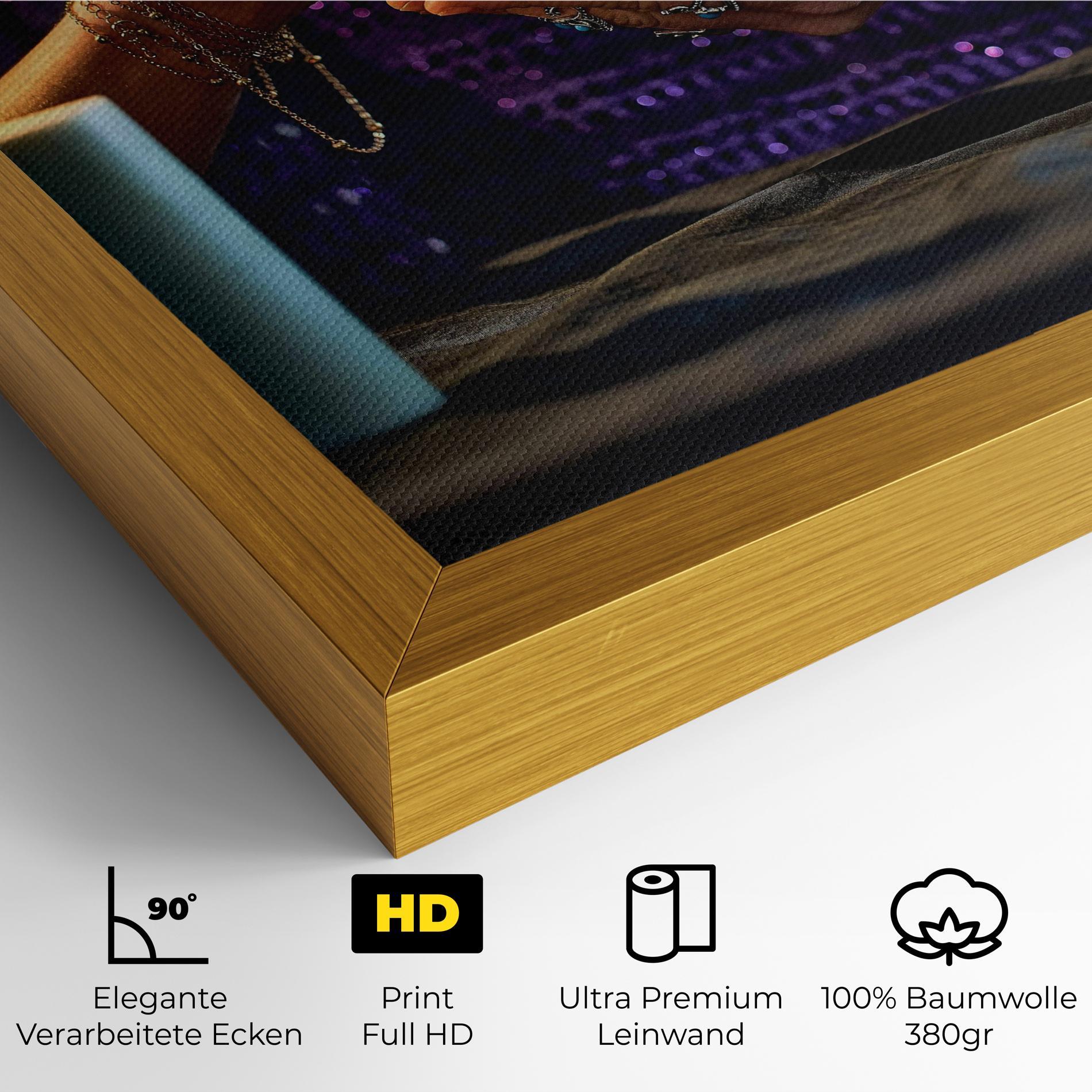 Leinwandbild Witch Magic Smoke mockup 4