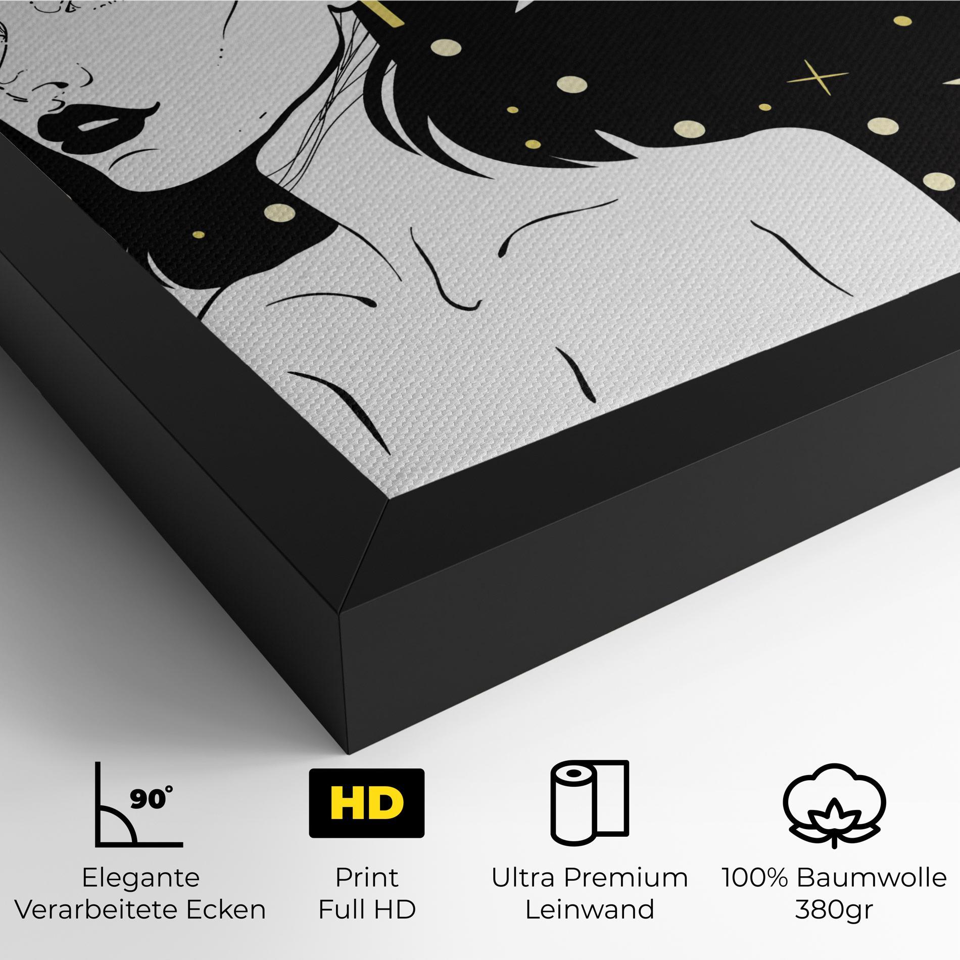 Leinwandbild Night Witch mockup 4