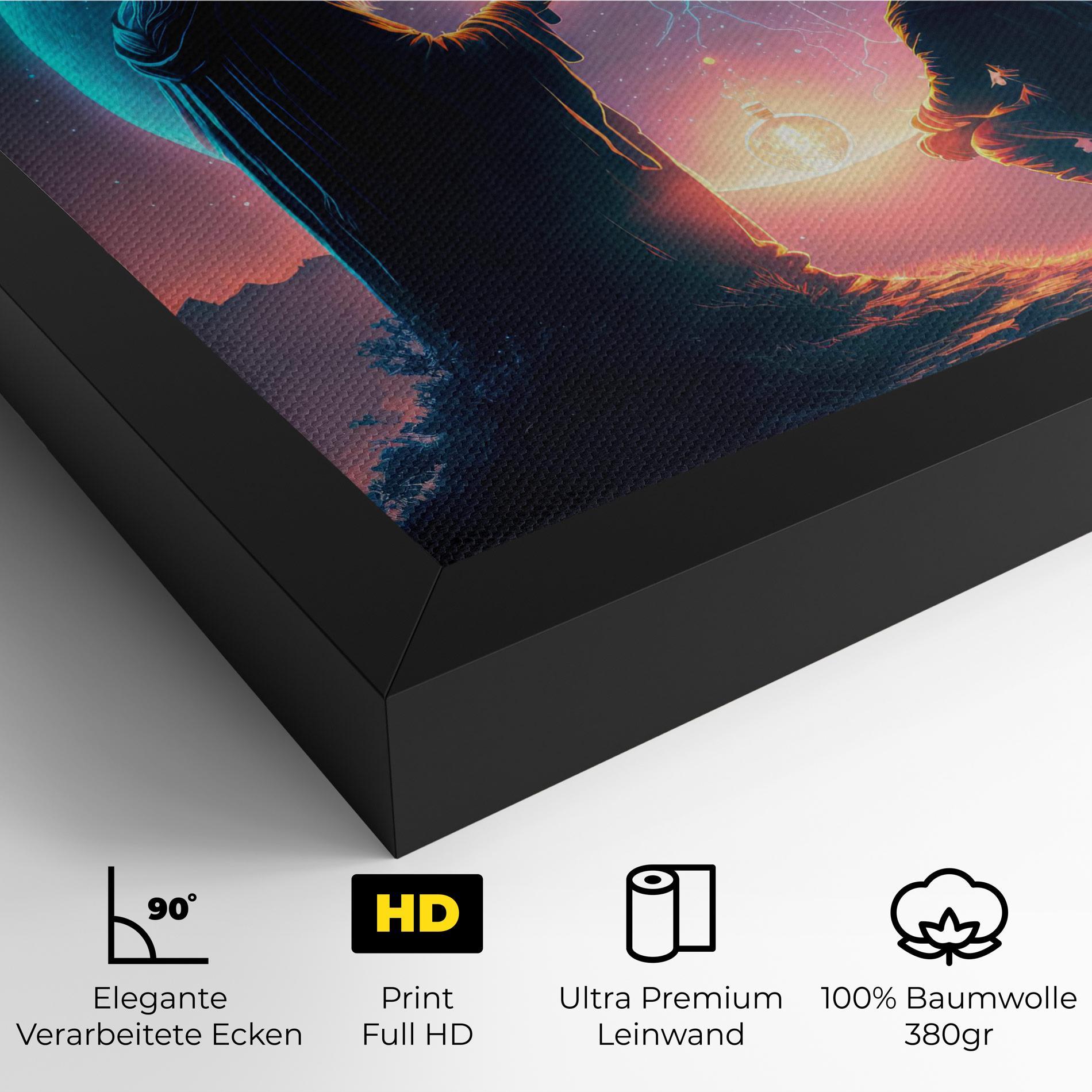 Leinwandbild Wizard Magic mockup 4