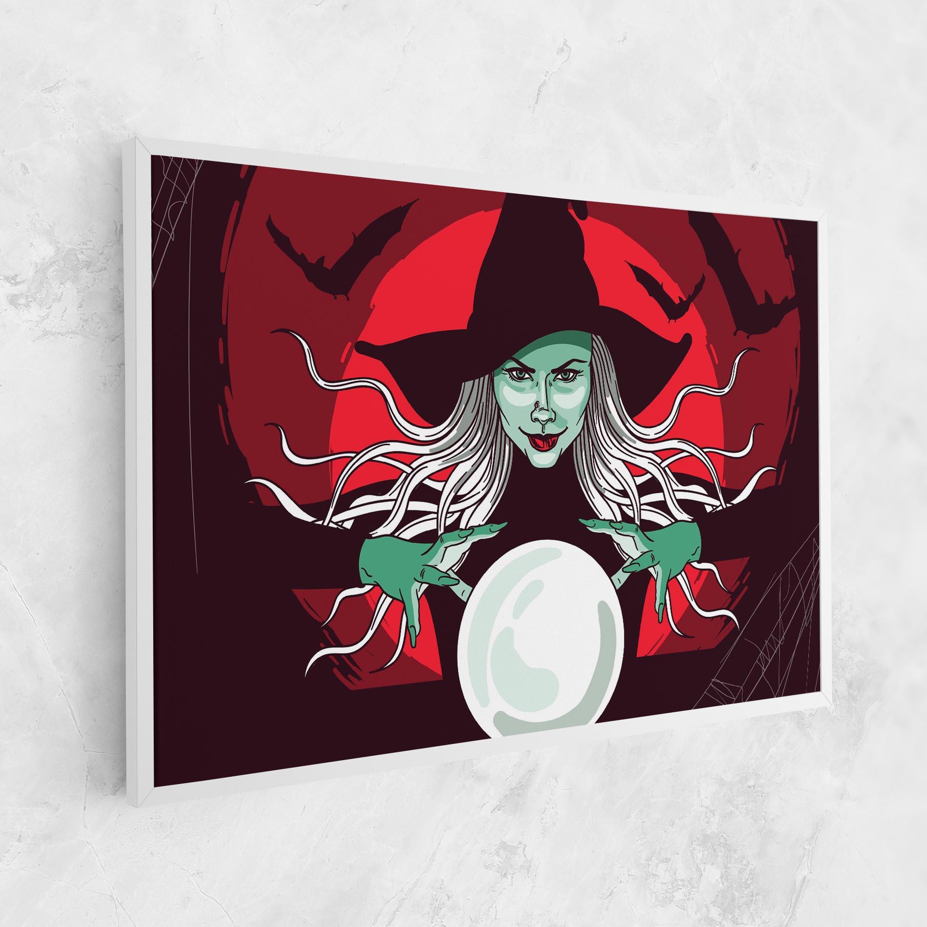Leinwandbild Green Witch mockup 1