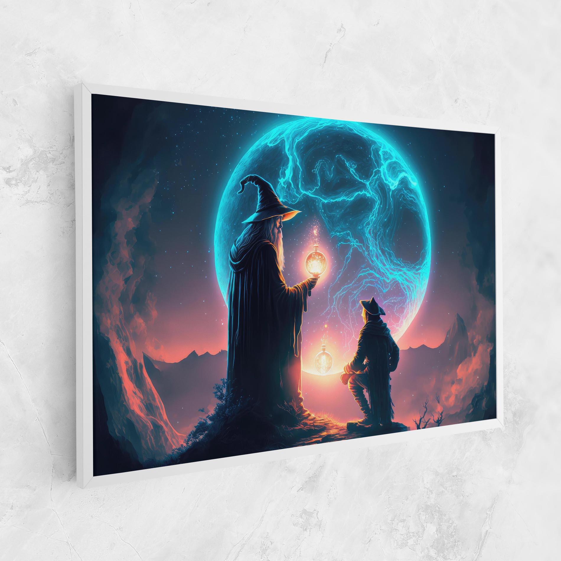 Leinwandbild Wizard Magic mockup 1
