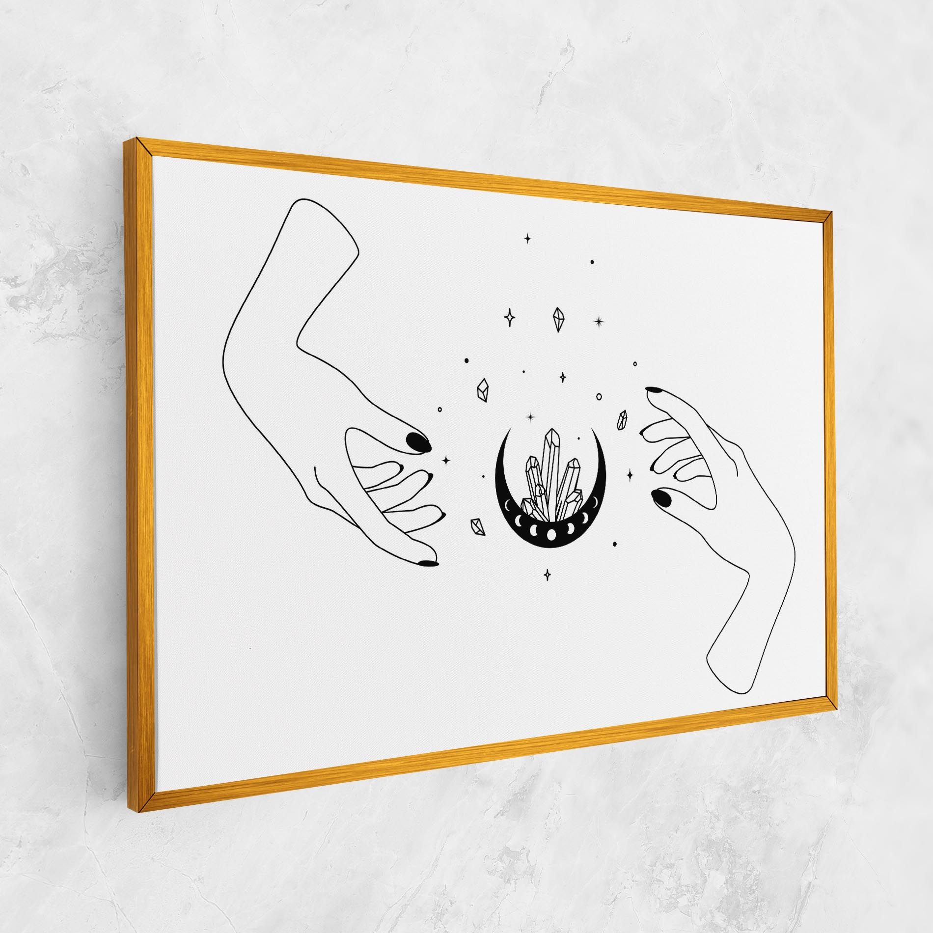 Crystal Hand mockup 1