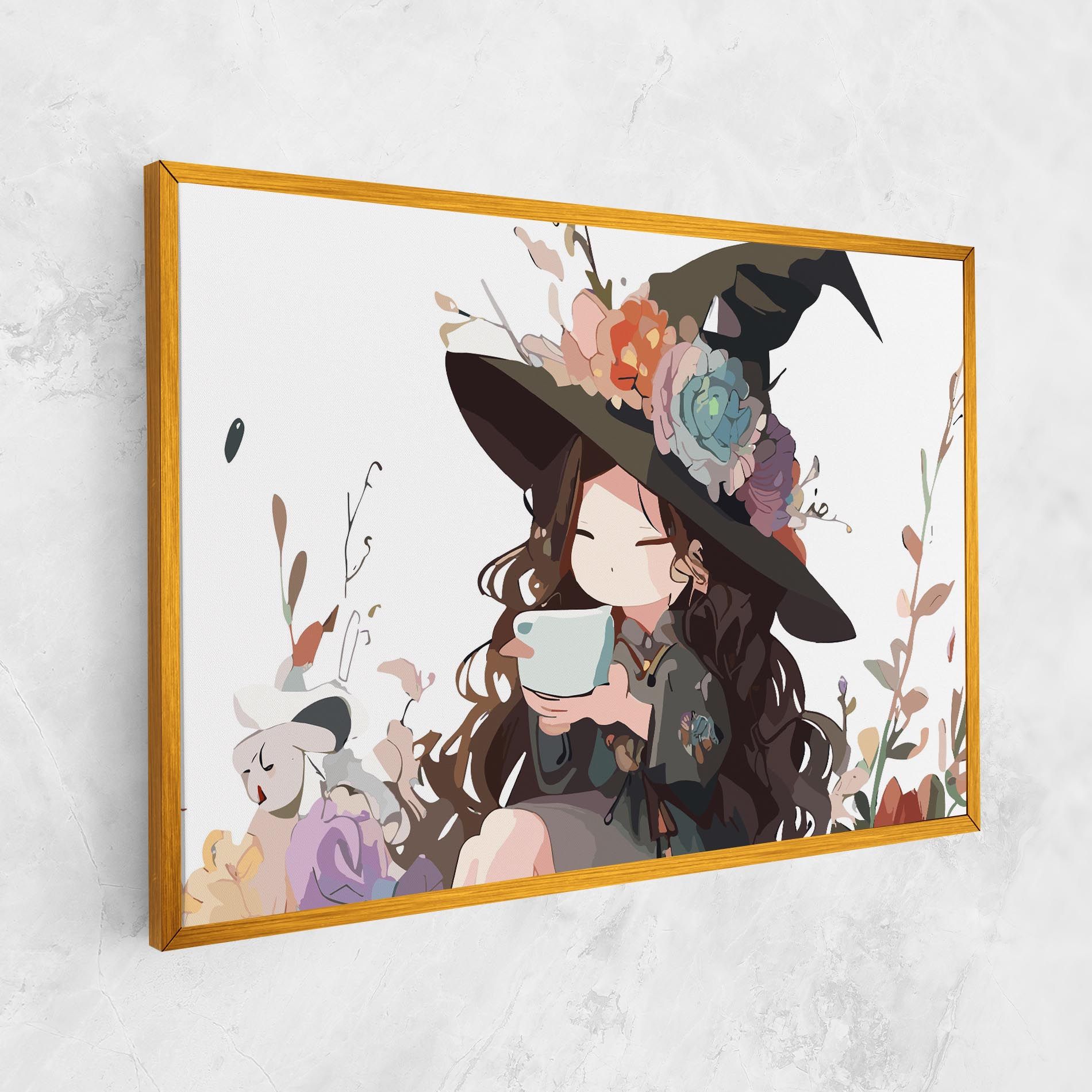 Cute Witch mockup 1
