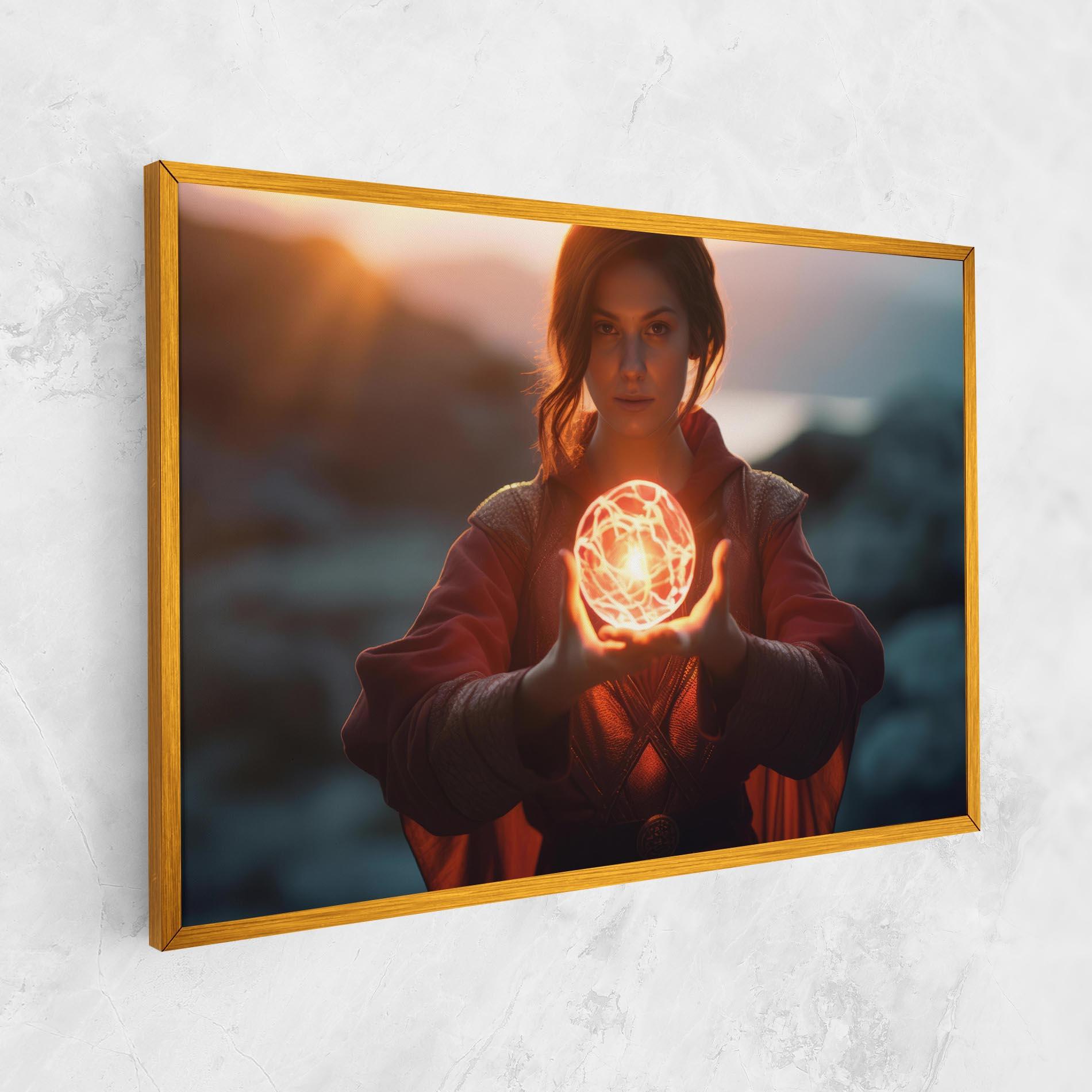 Leinwandbild Witch Ball mockup 1