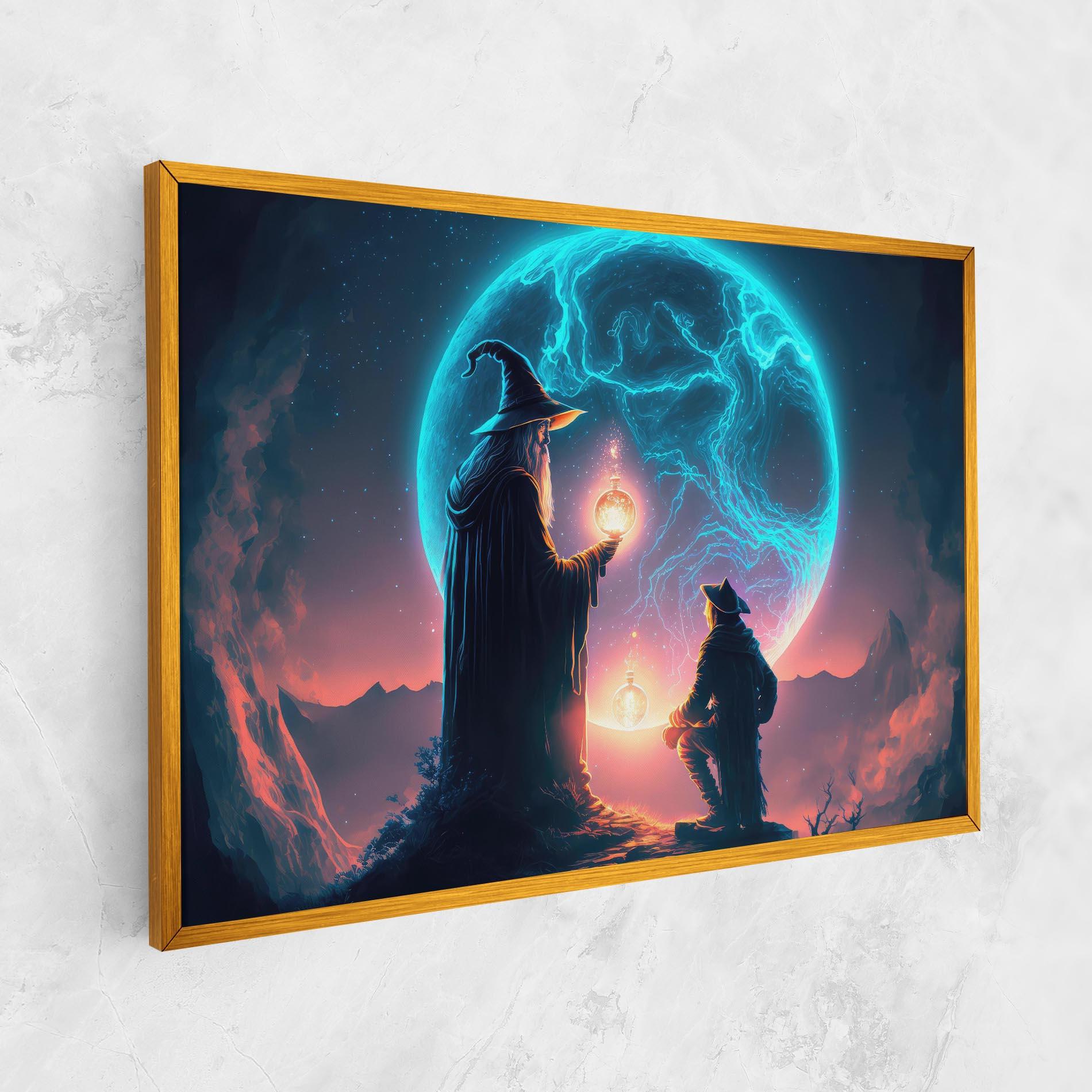 Leinwandbild Wizard Magic mockup 1