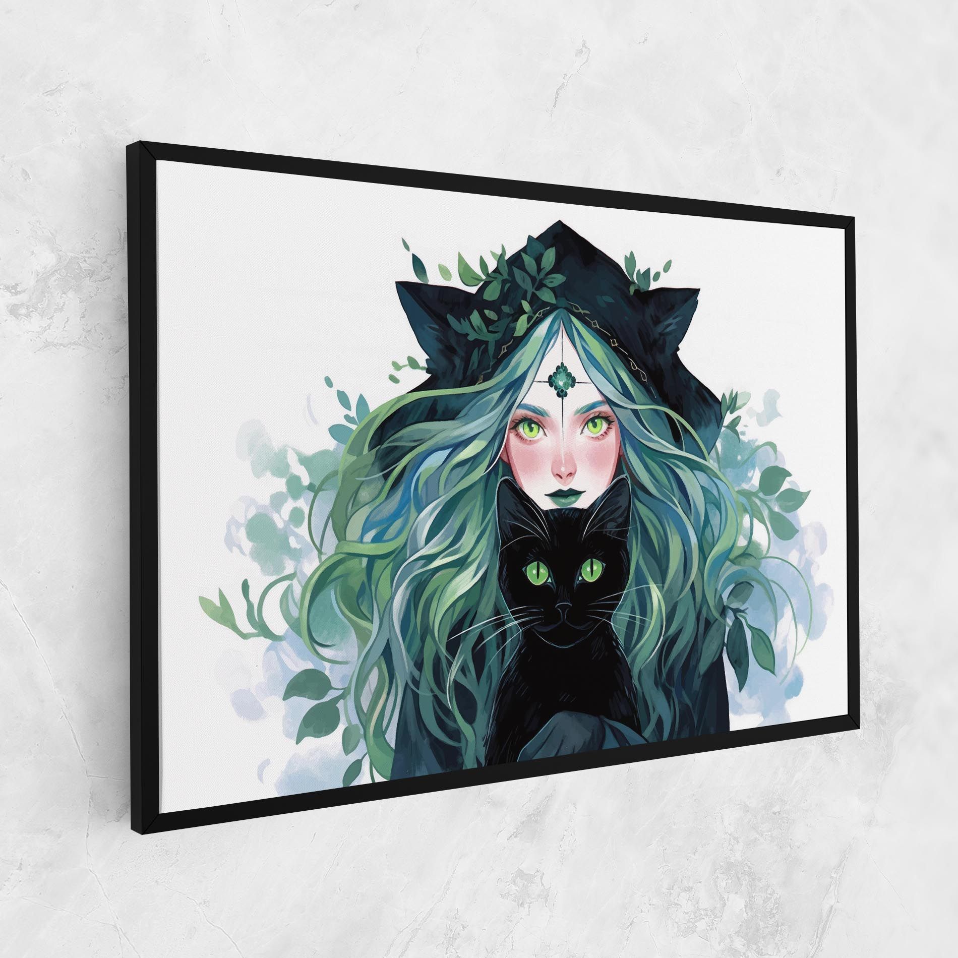 Magic Cat Witch mockup 1