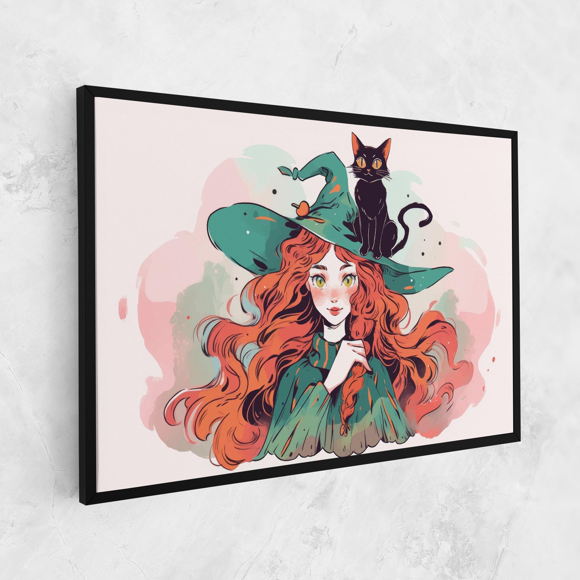 Leinwandbild Red Air Witch mockup 1