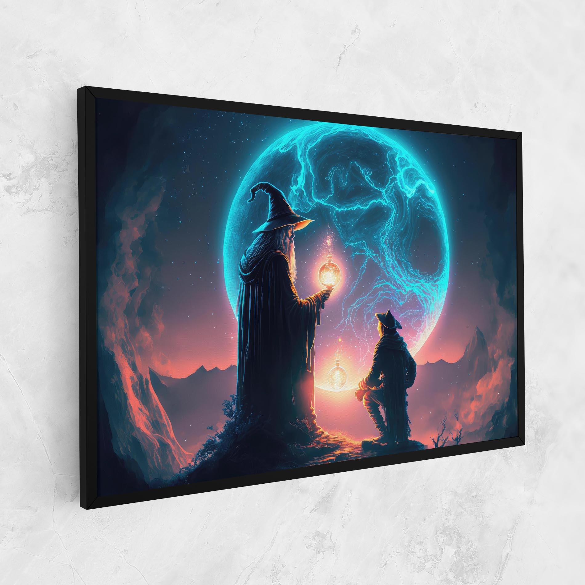 Leinwandbild Wizard Magic mockup 1