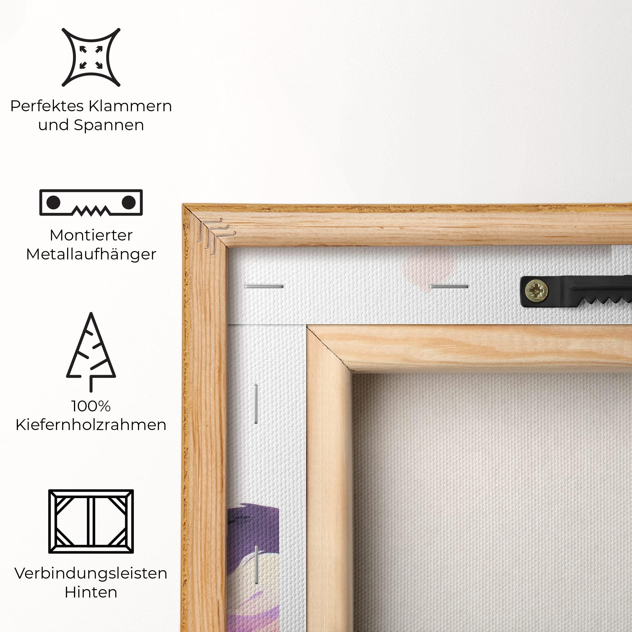 Leinwandbild Cat Witch mockup 5