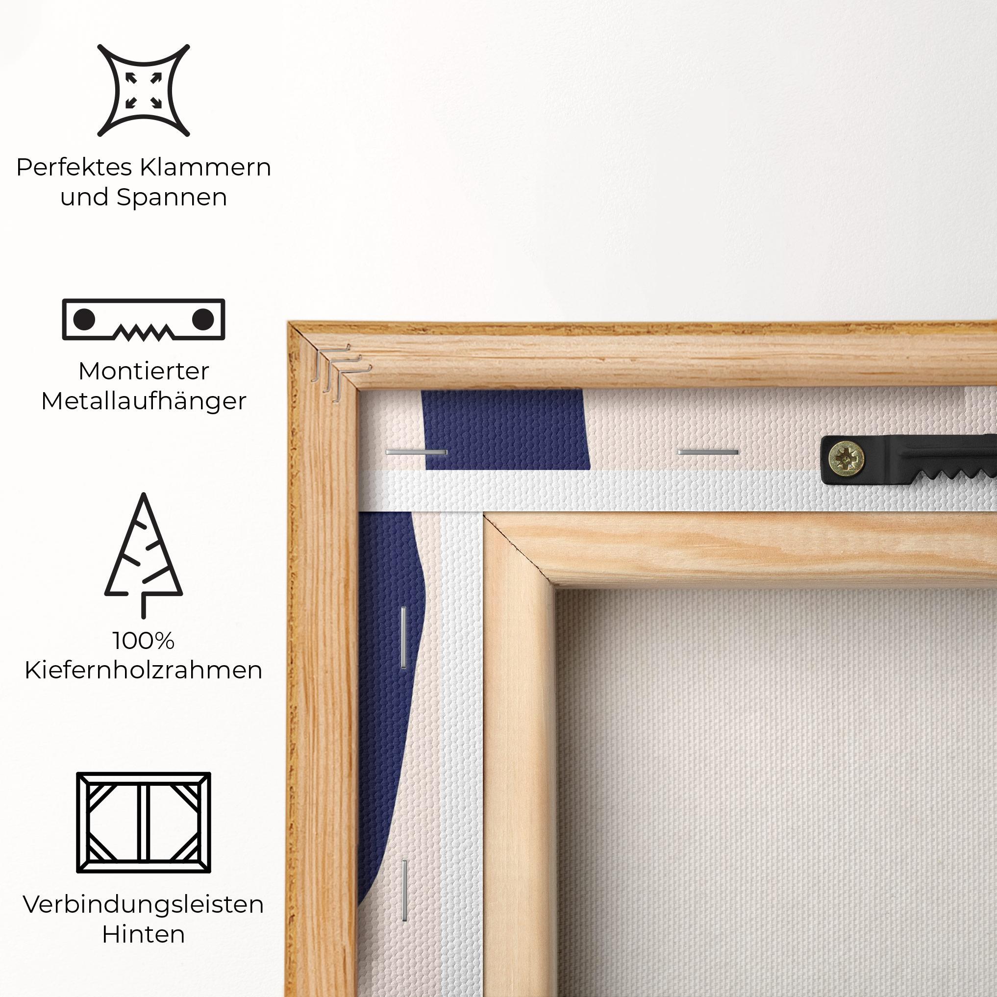 Leinwandbild Magic Purple Hands mockup 5