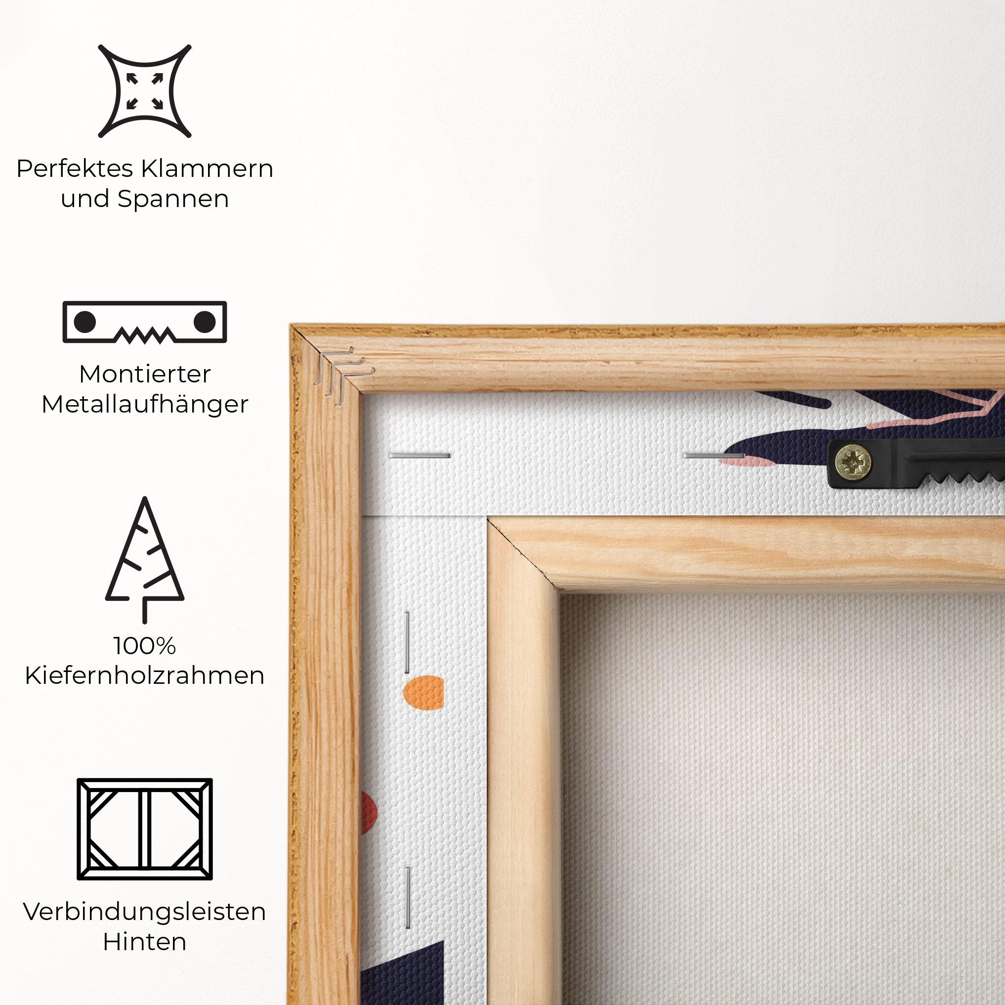 Leinwandbild Purple Magic Hands mockup 5