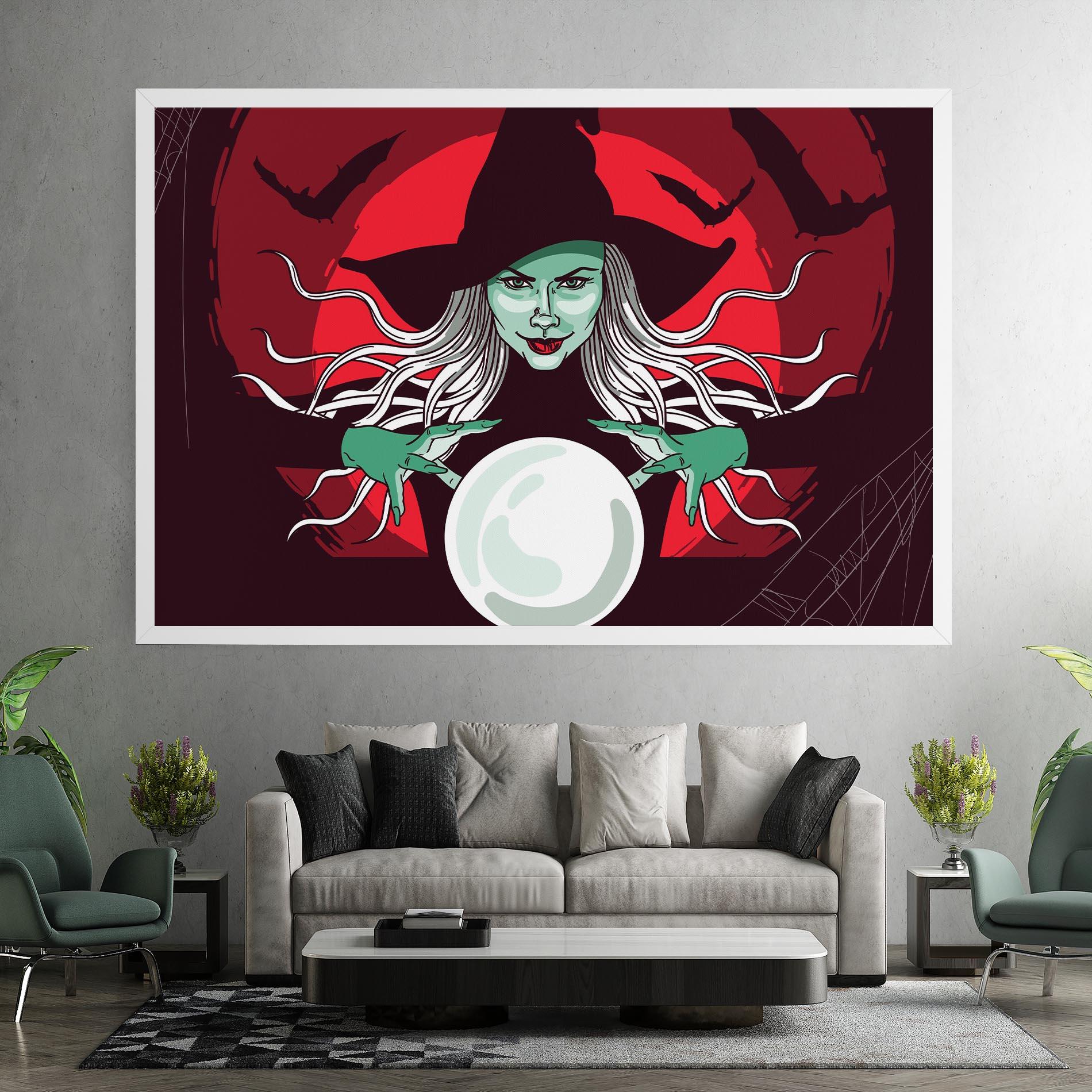 Leinwandbild Green Witch mockup 7