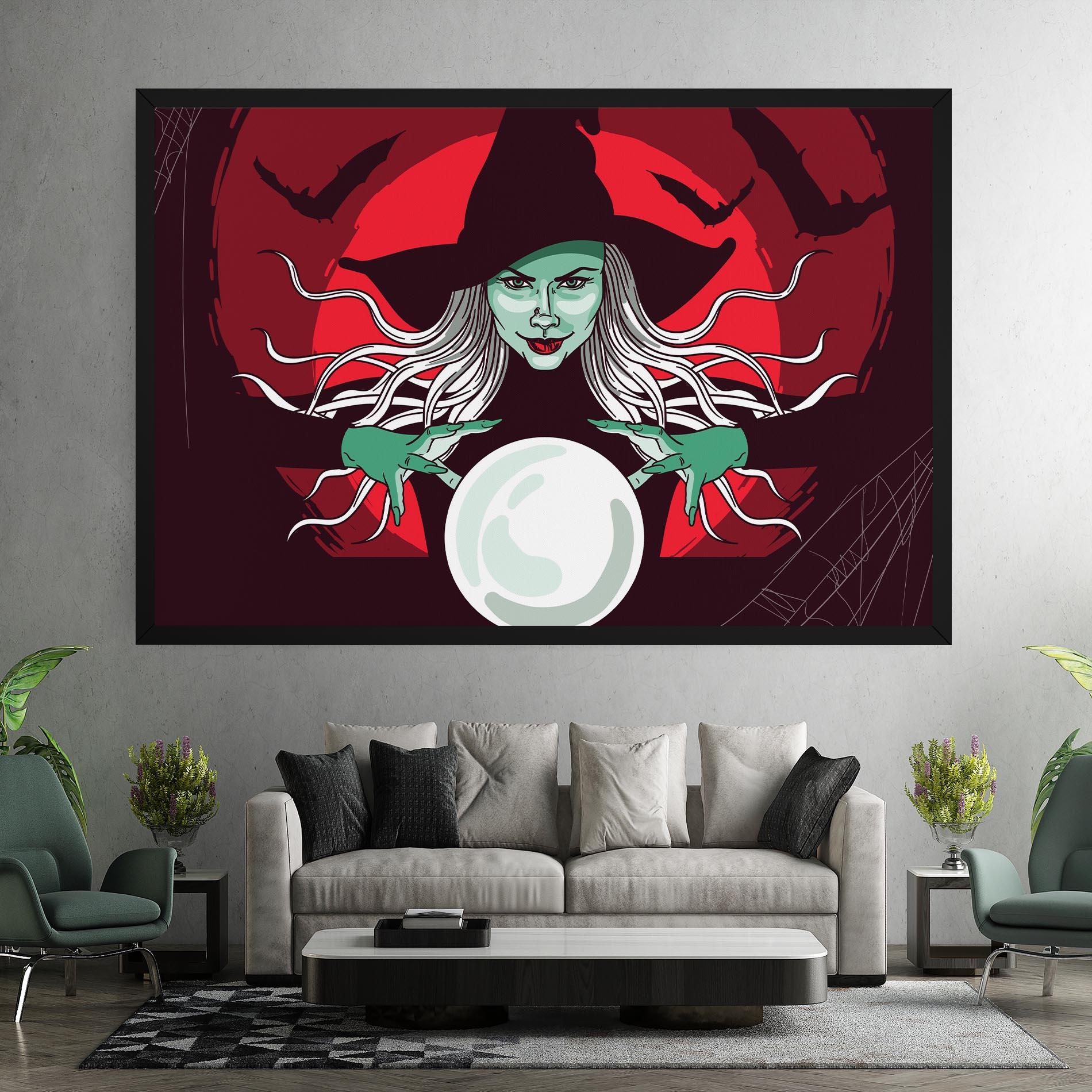 Leinwandbild Green Witch mockup 7