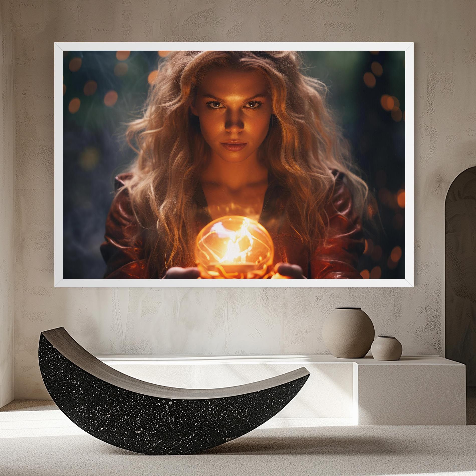 Beautiful Woman Witch mockup 8