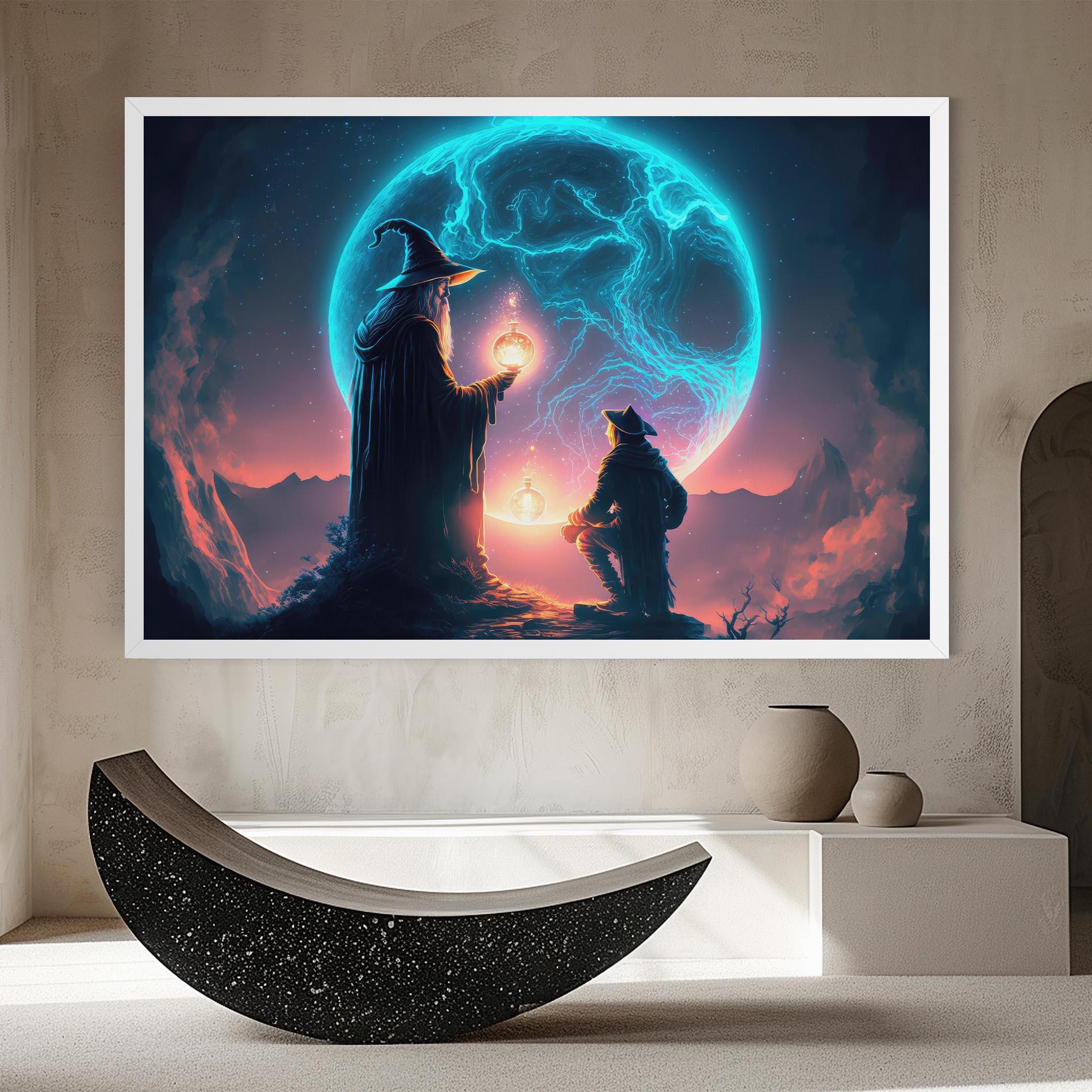 Leinwandbild Wizard Magic mockup 8