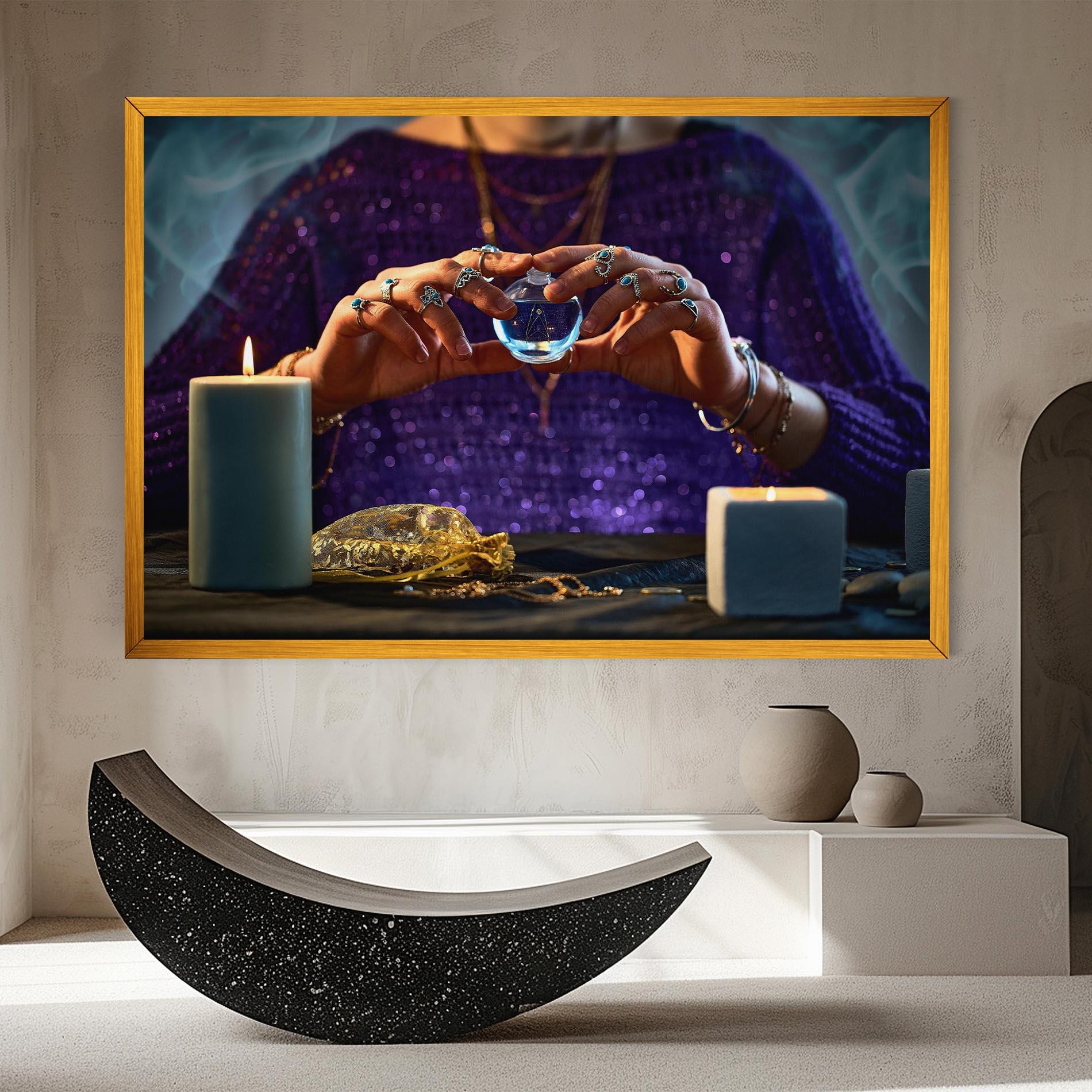 Leinwandbild Witch Magic mockup 8