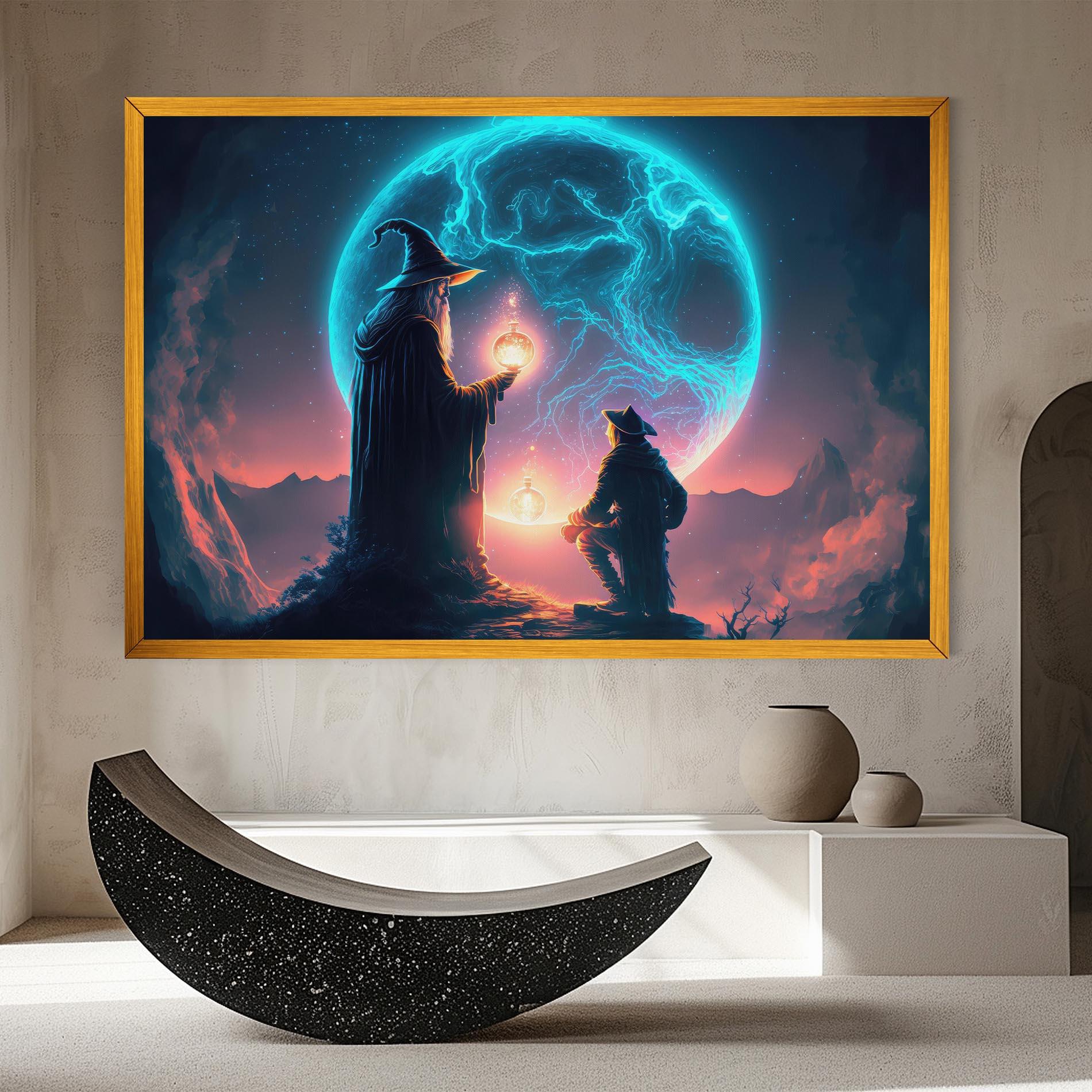 Leinwandbild Wizard Magic mockup 8