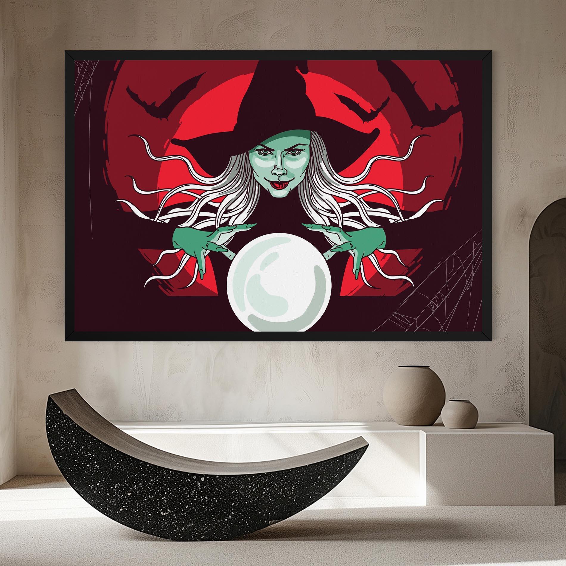 Leinwandbild Green Witch mockup 8