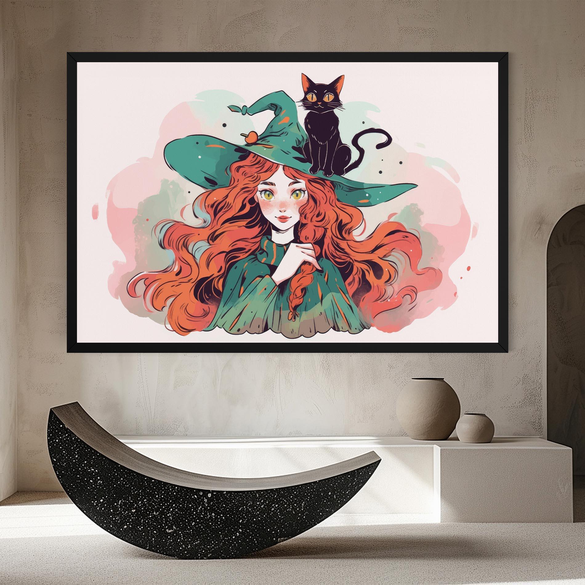 Leinwandbild Red Air Witch mockup 8
