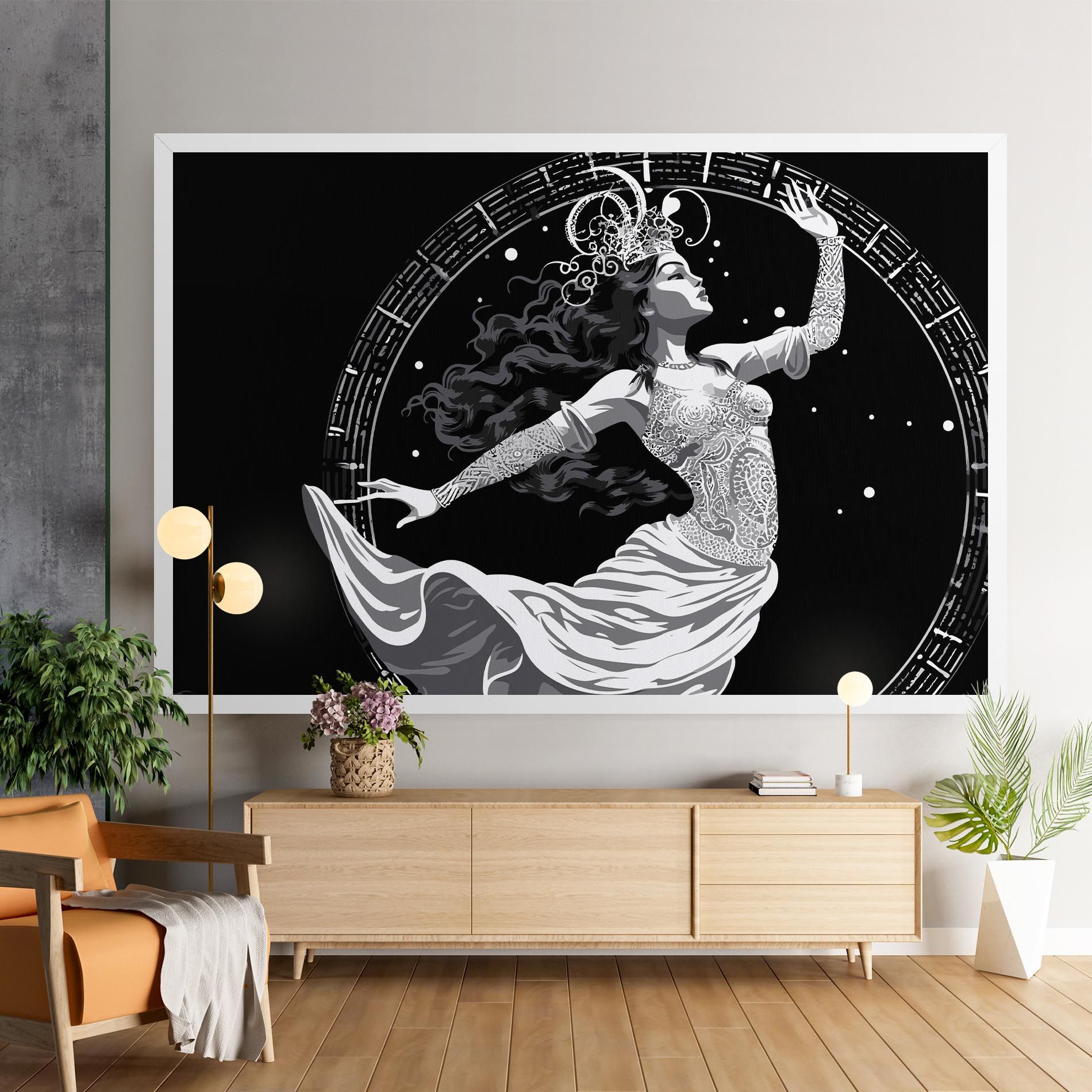 Beautiful Witch mockup 9