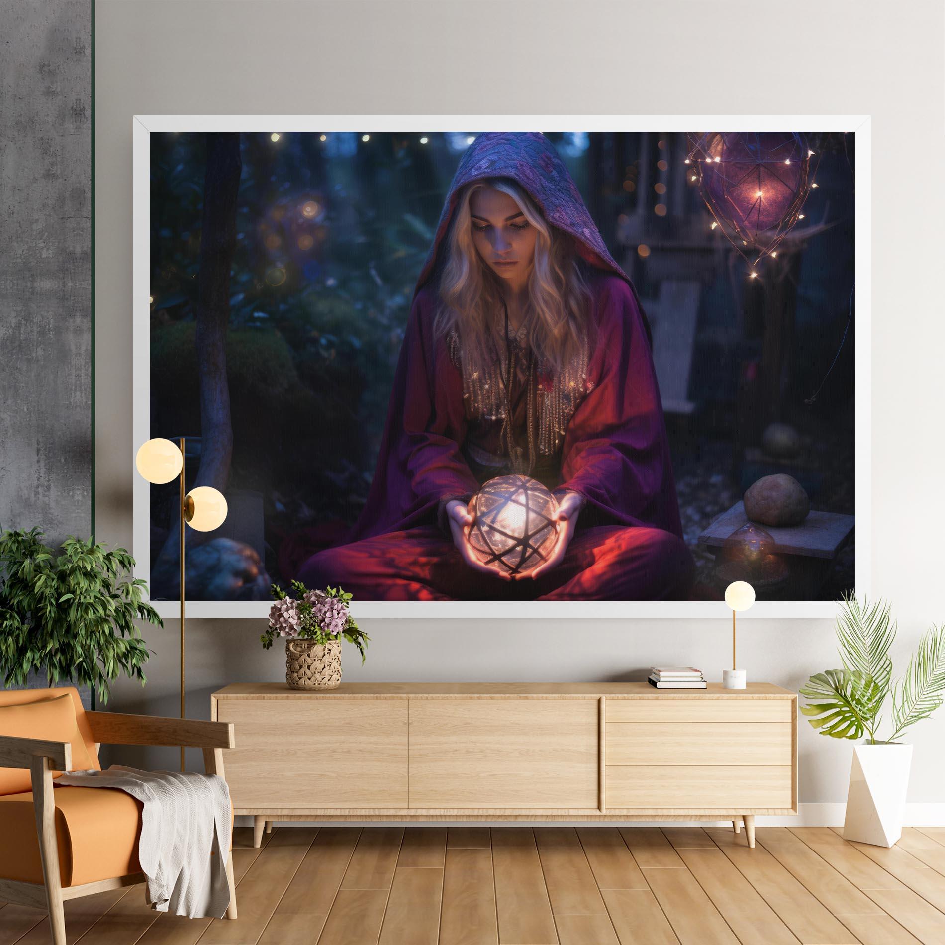 Leinwandbild Garden Witch mockup 9