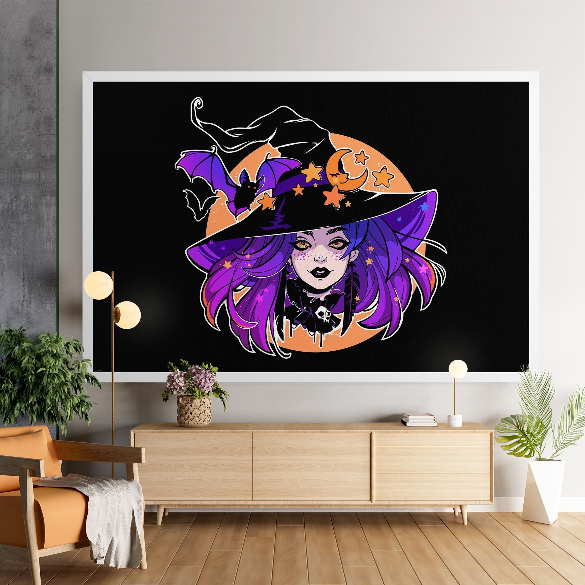 Purple Witch mockup 9