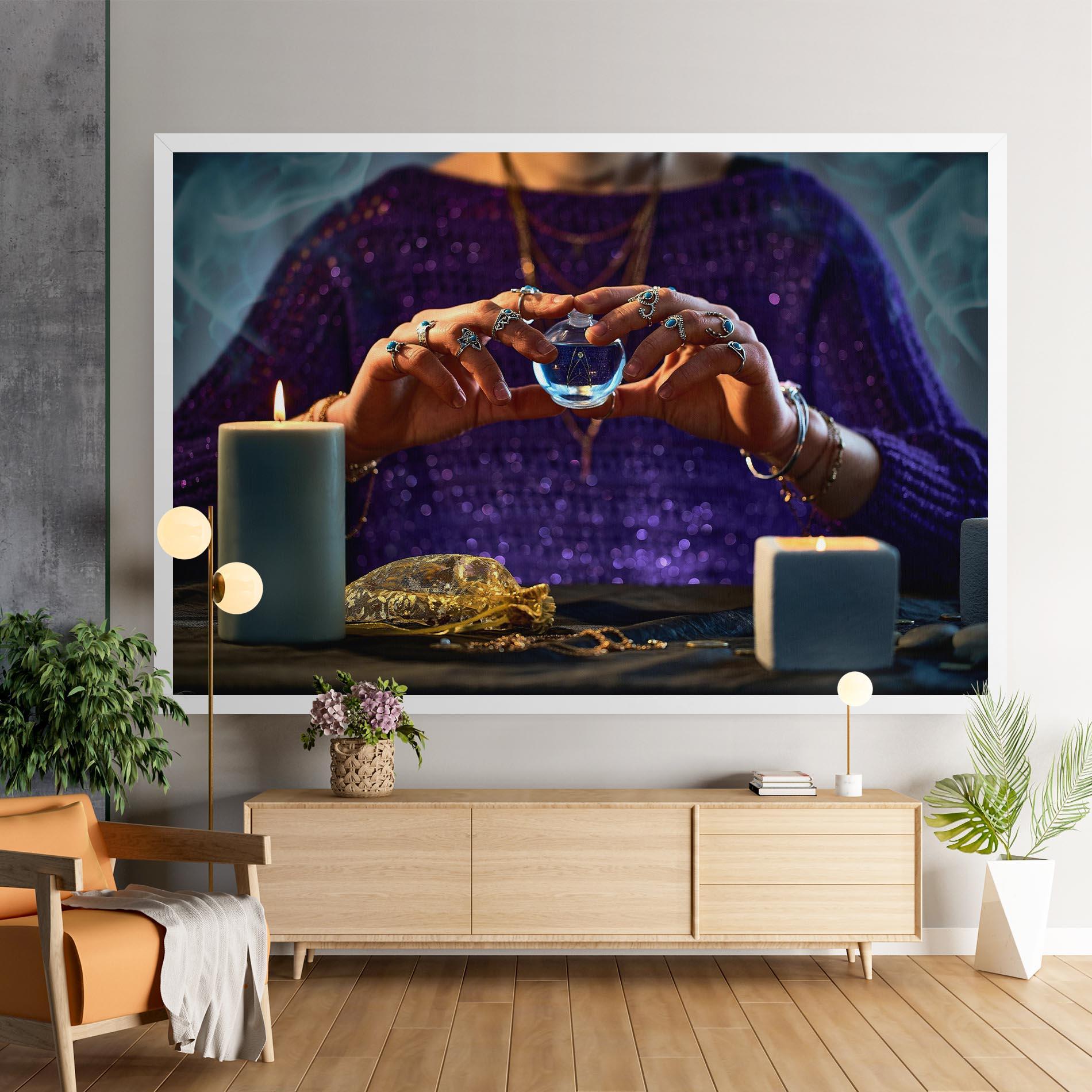 Leinwandbild Witch Magic mockup 9