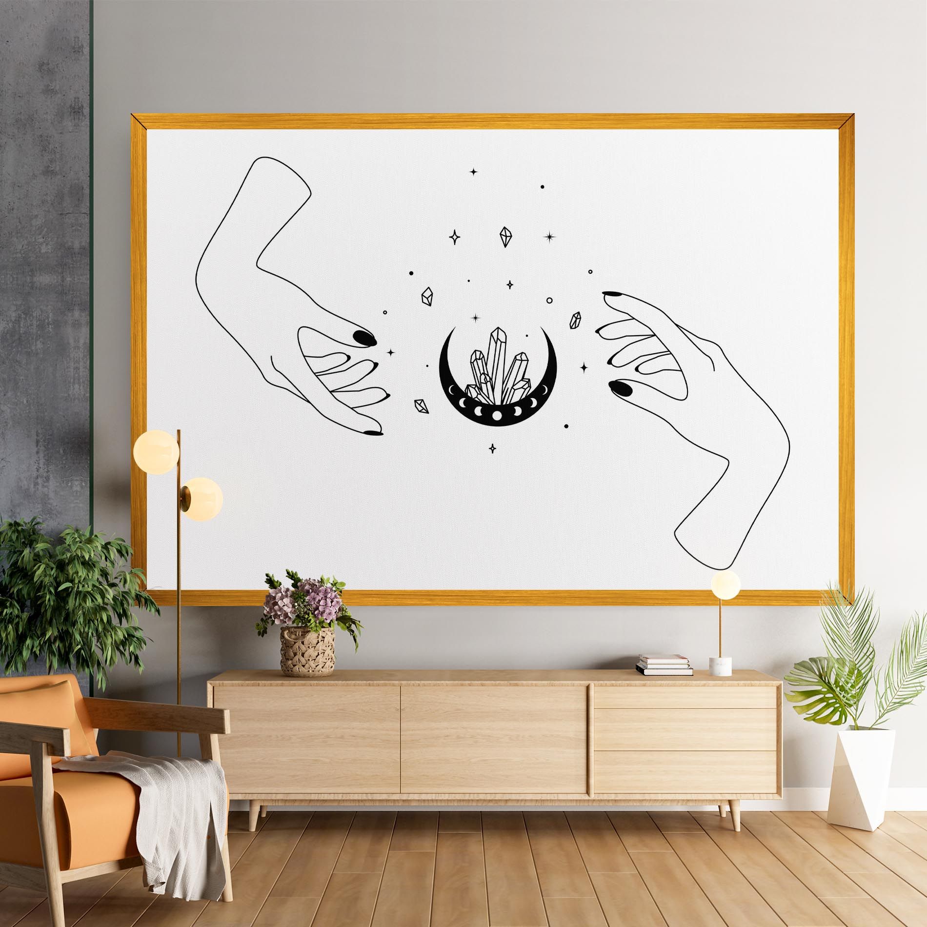 Crystal Hand mockup 9