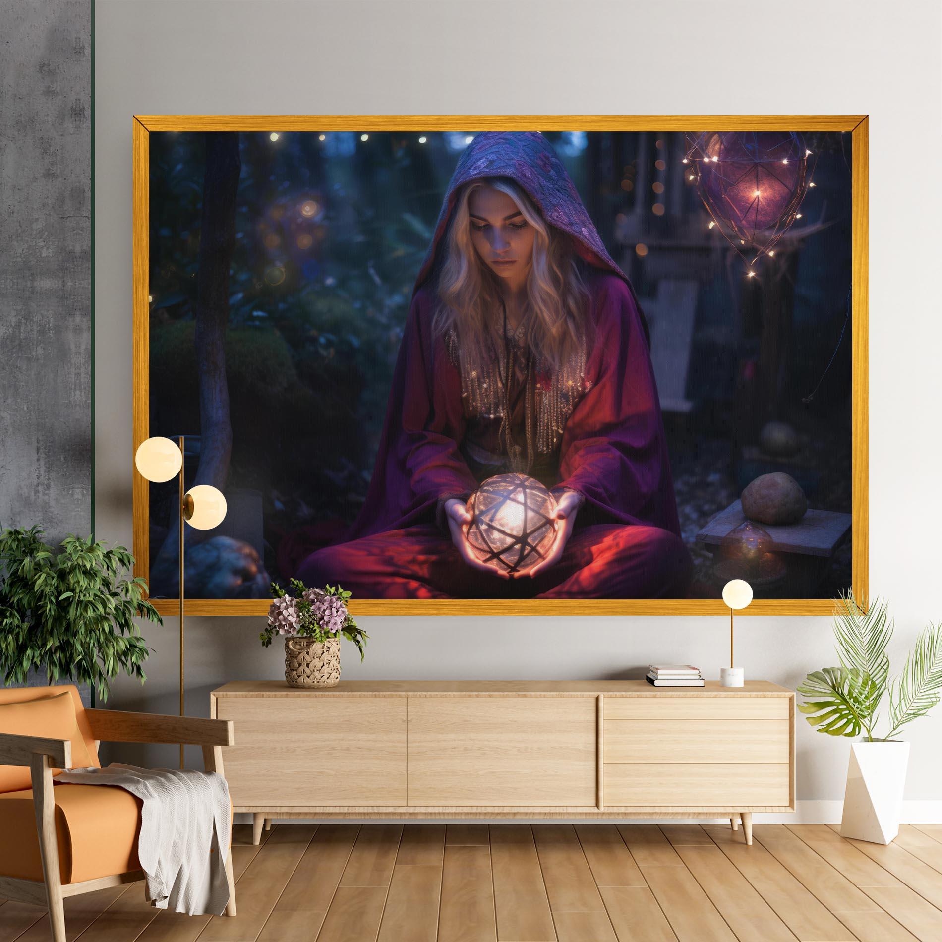 Leinwandbild Garden Witch mockup 9