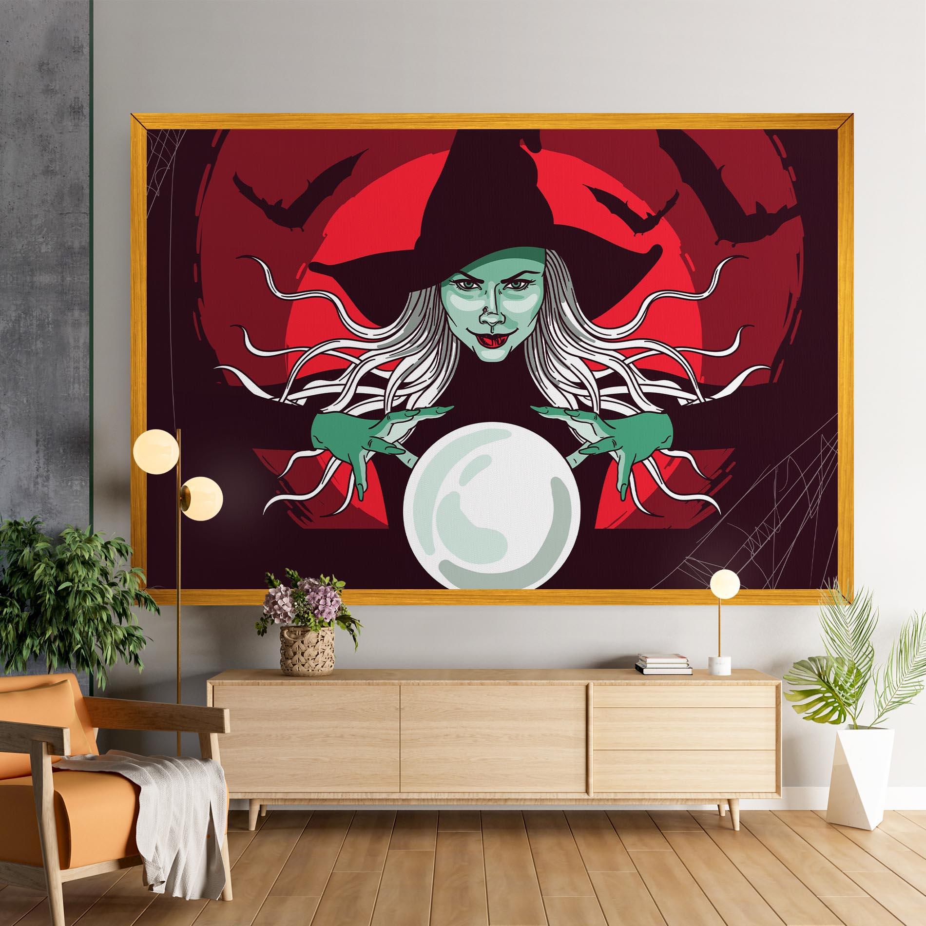 Leinwandbild Green Witch mockup 9