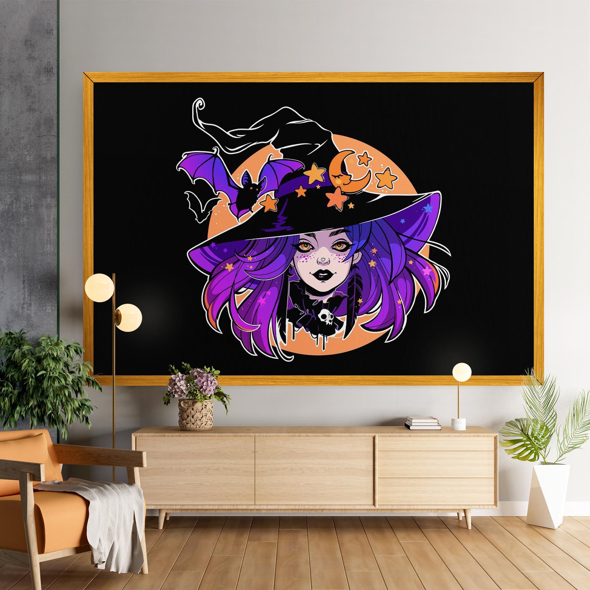 Purple Witch mockup 9