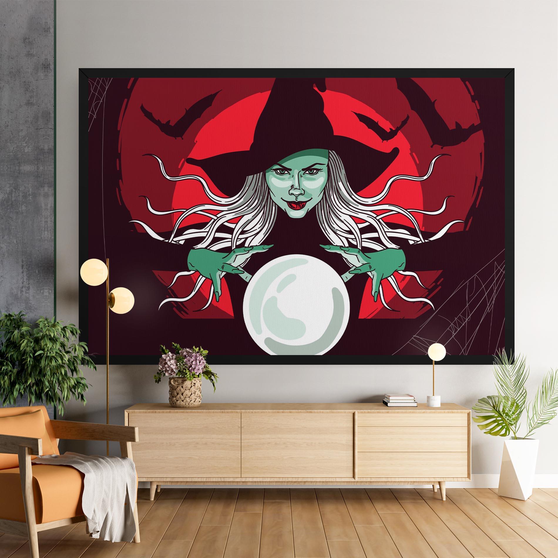 Leinwandbild Green Witch mockup 9
