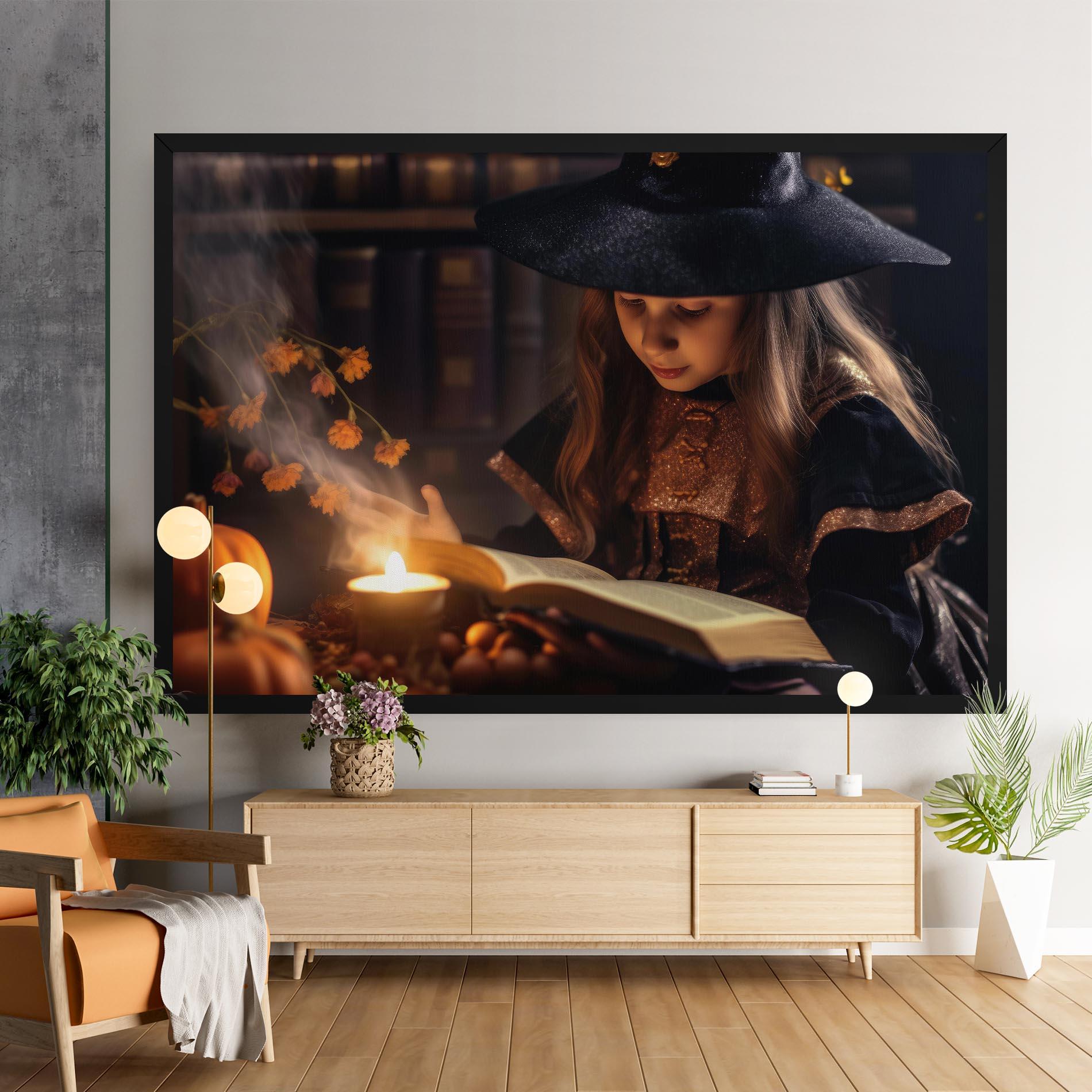 Leinwandbild Little Witch mockup 9