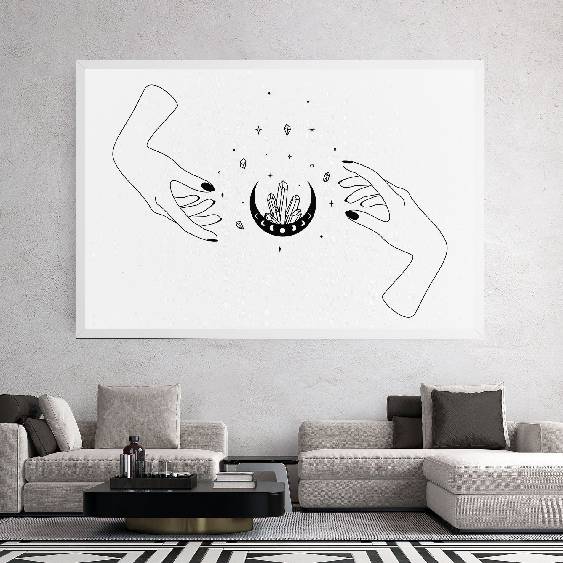 Crystal Hand mockup 2