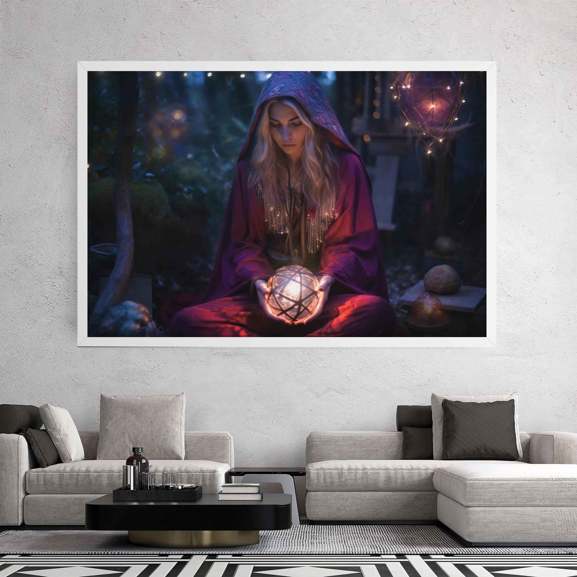 Leinwandbild Garden Witch mockup 2