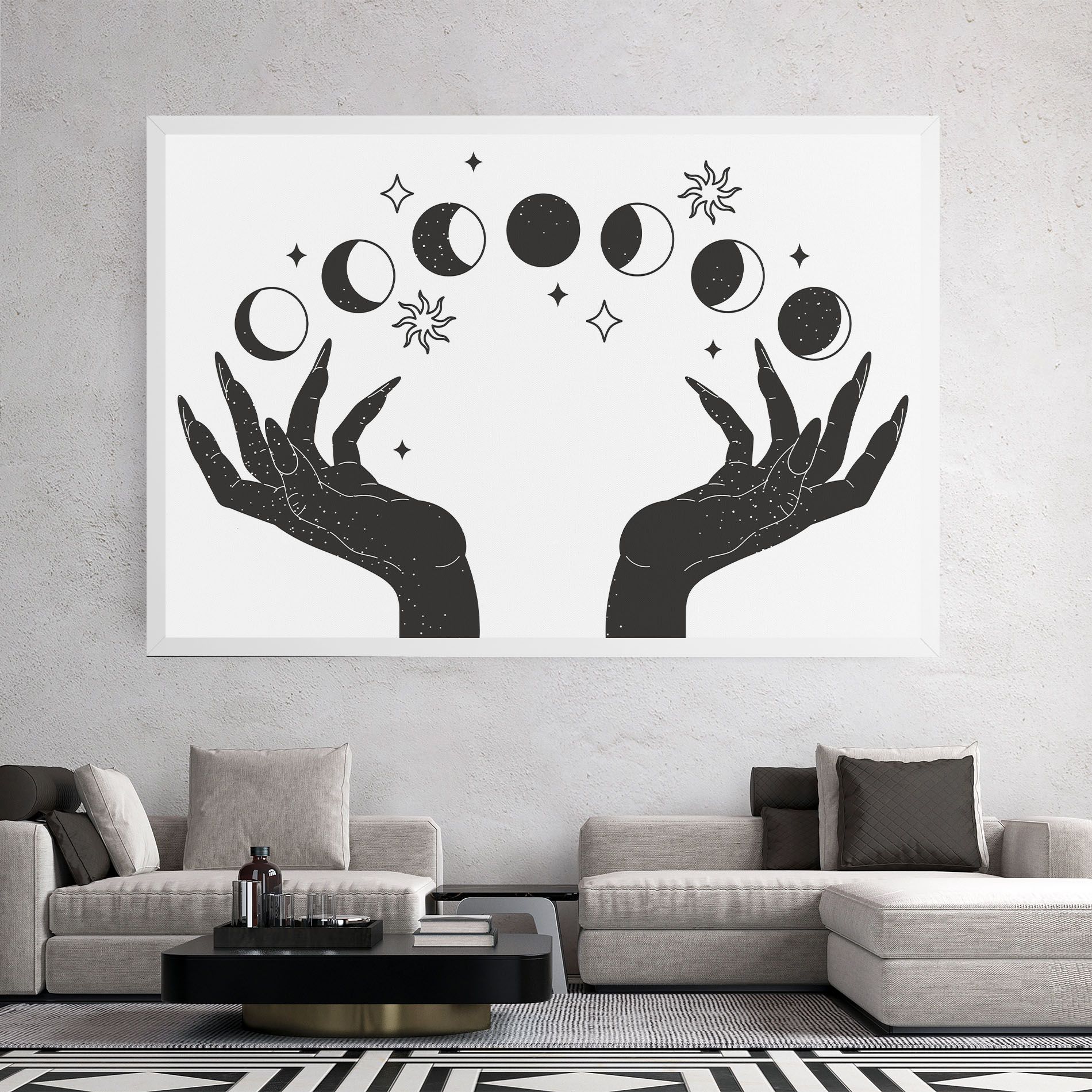 Magic Moon Hands mockup 2