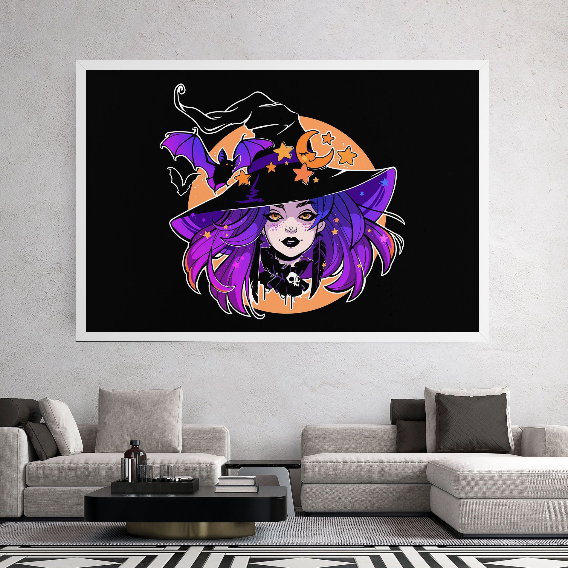Purple Witch mockup 2