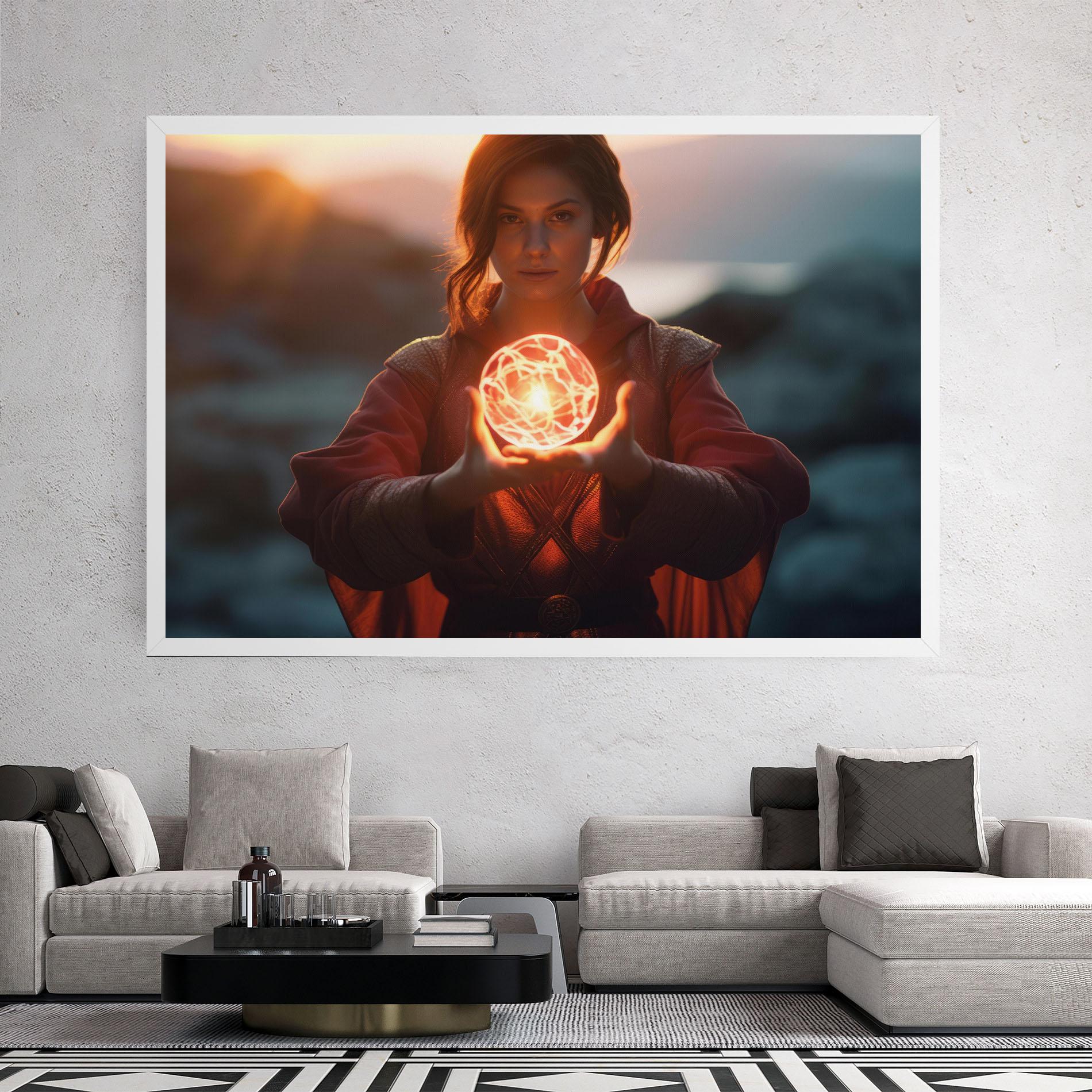 Leinwandbild Witch Ball mockup 2