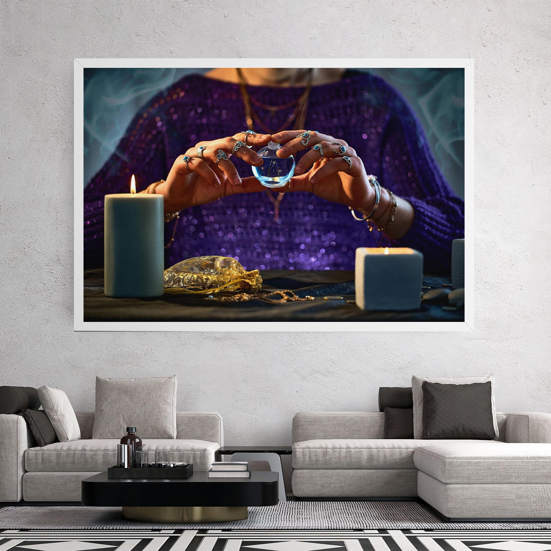 Leinwandbild Witch Magic mockup 2