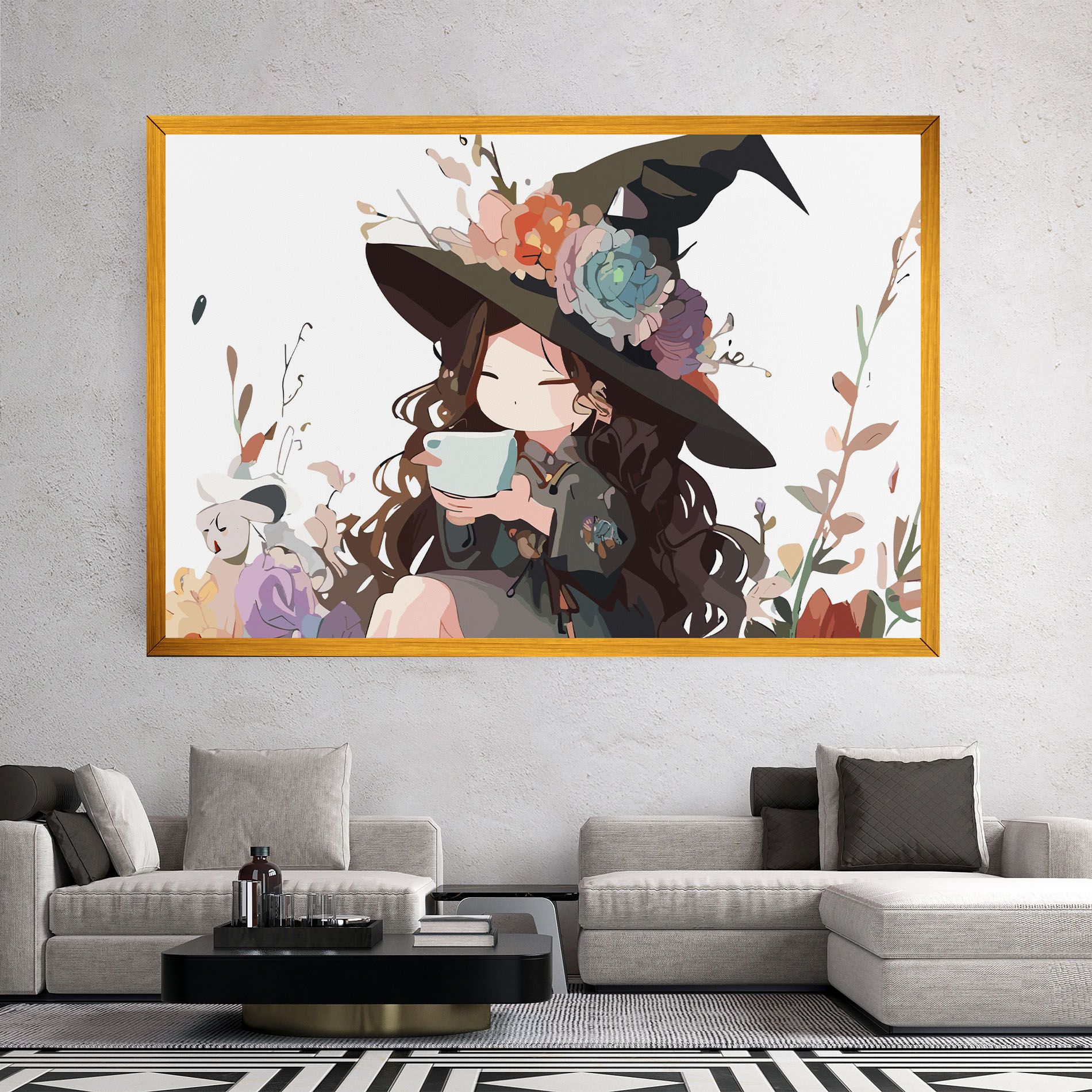 Cute Witch mockup 2