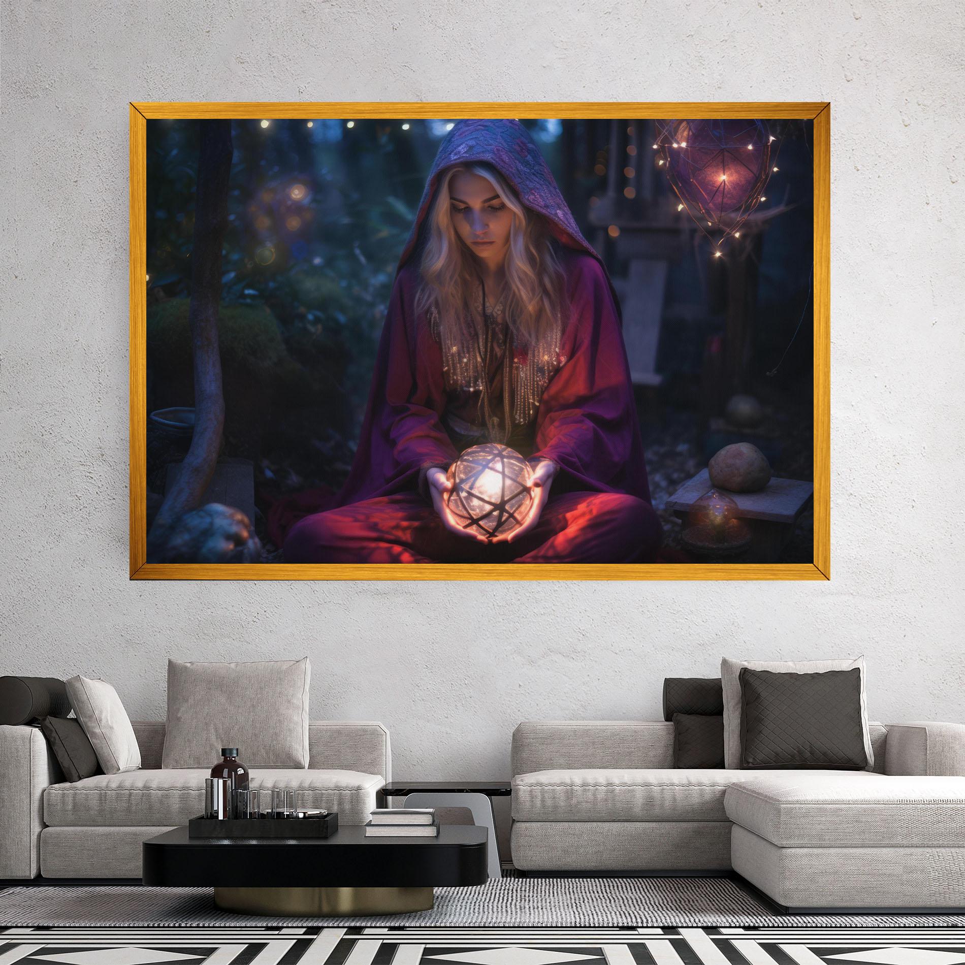 Leinwandbild Garden Witch mockup 2