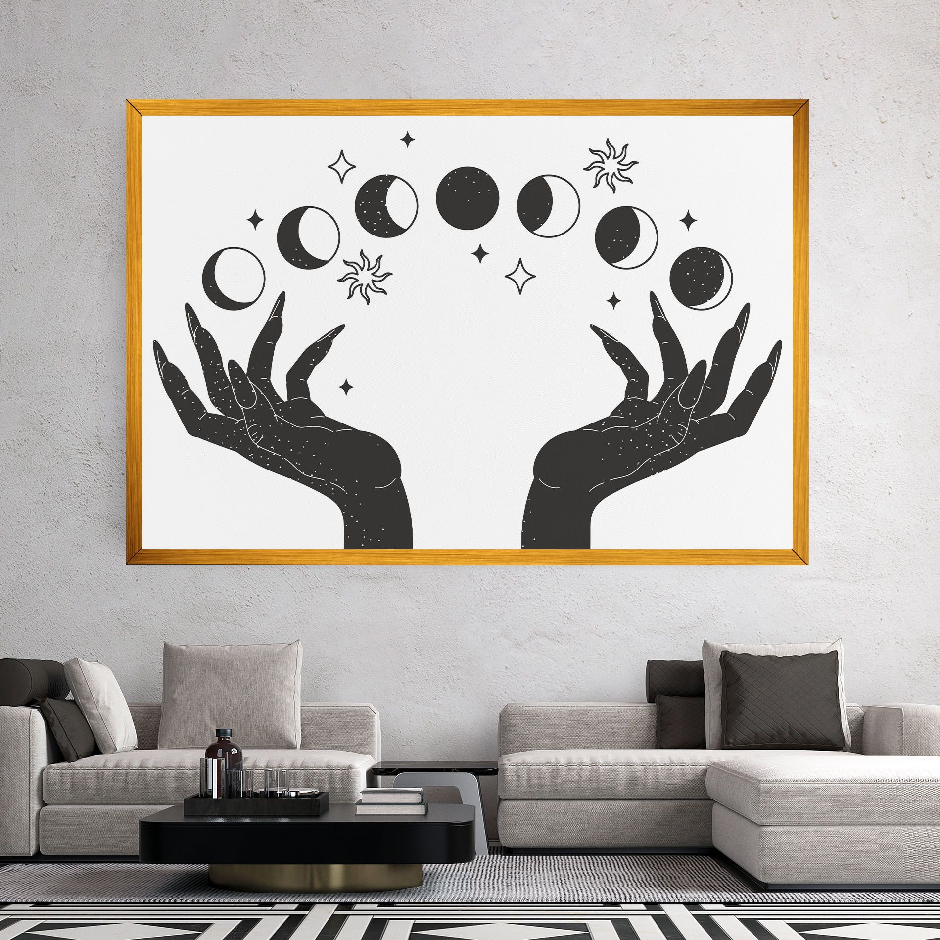 Magic Moon Hands mockup 2