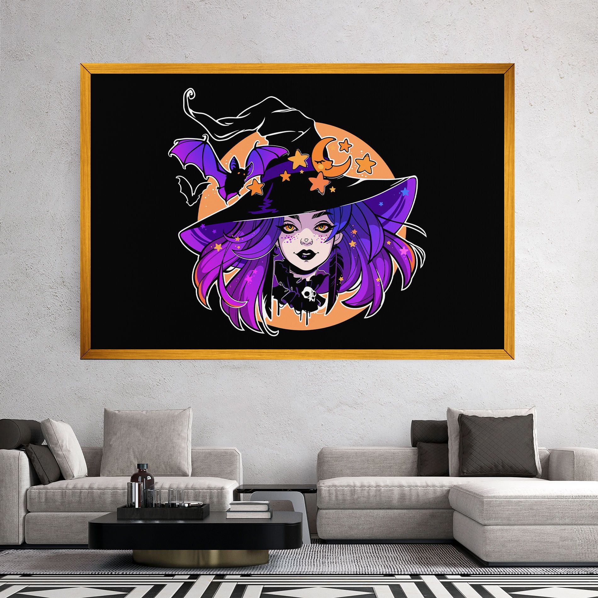 Purple Witch mockup 2