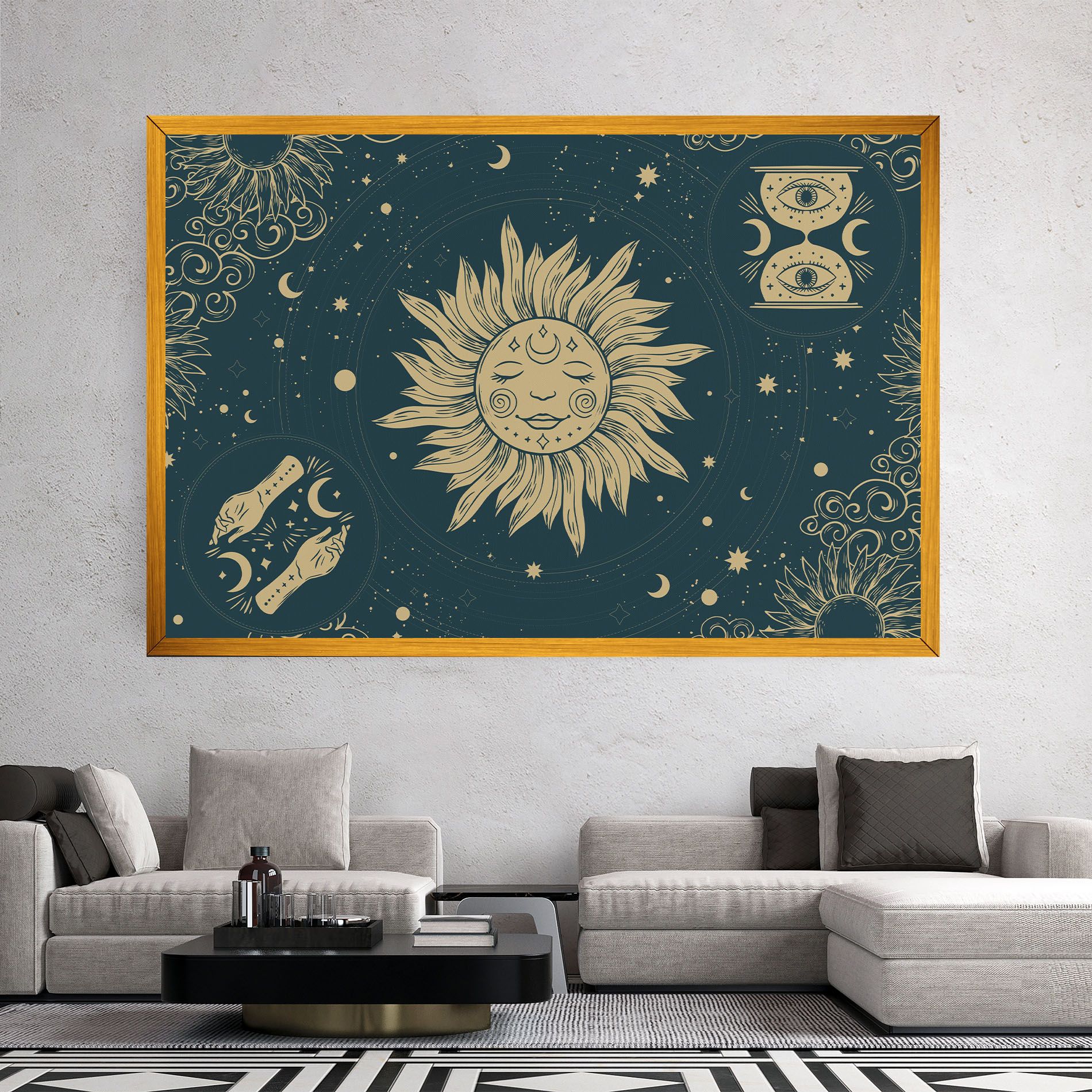Sun Face Magic mockup 2