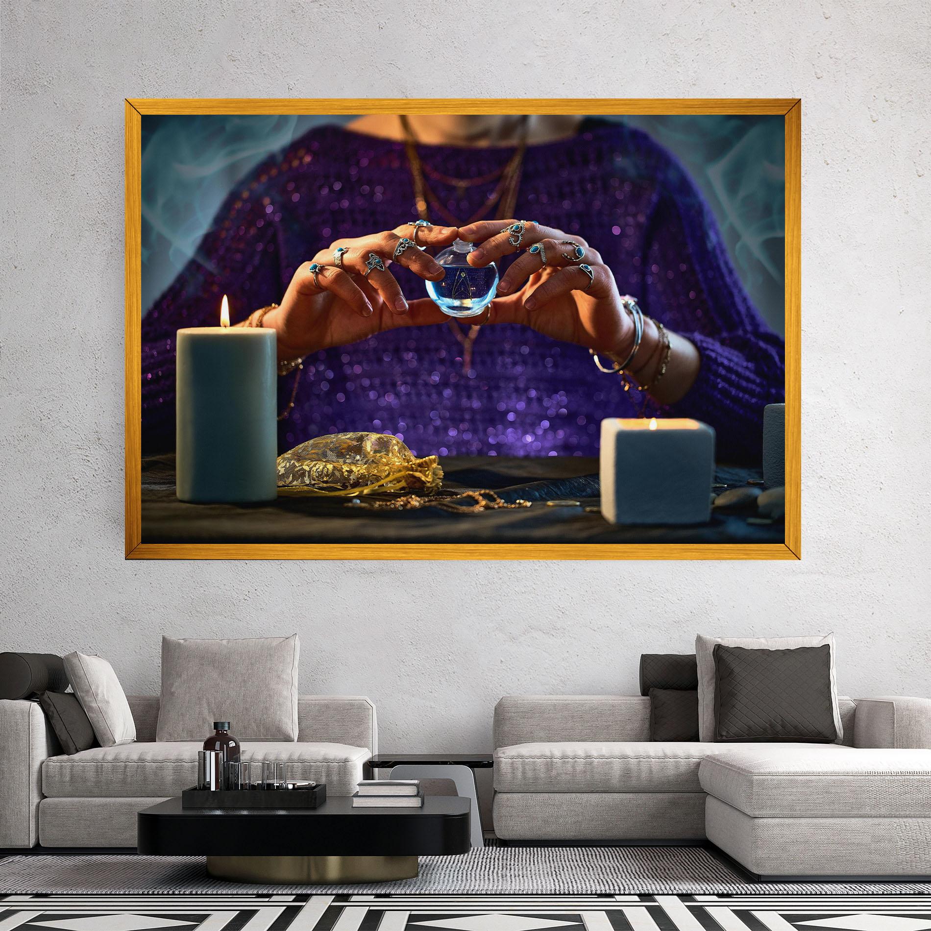 Leinwandbild Witch Magic mockup 2