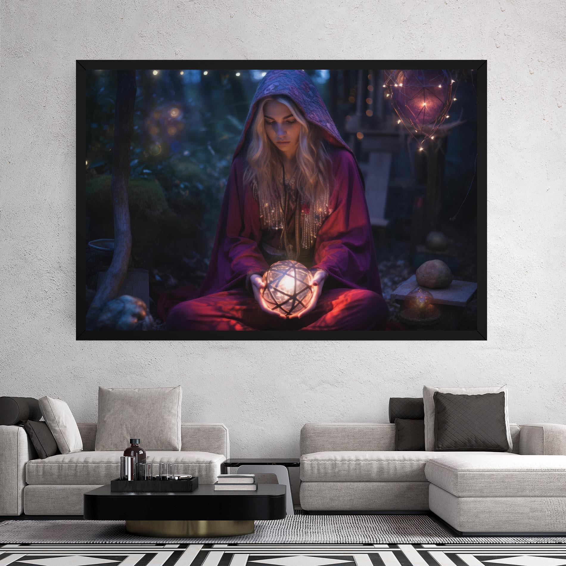 Leinwandbild Garden Witch mockup 2